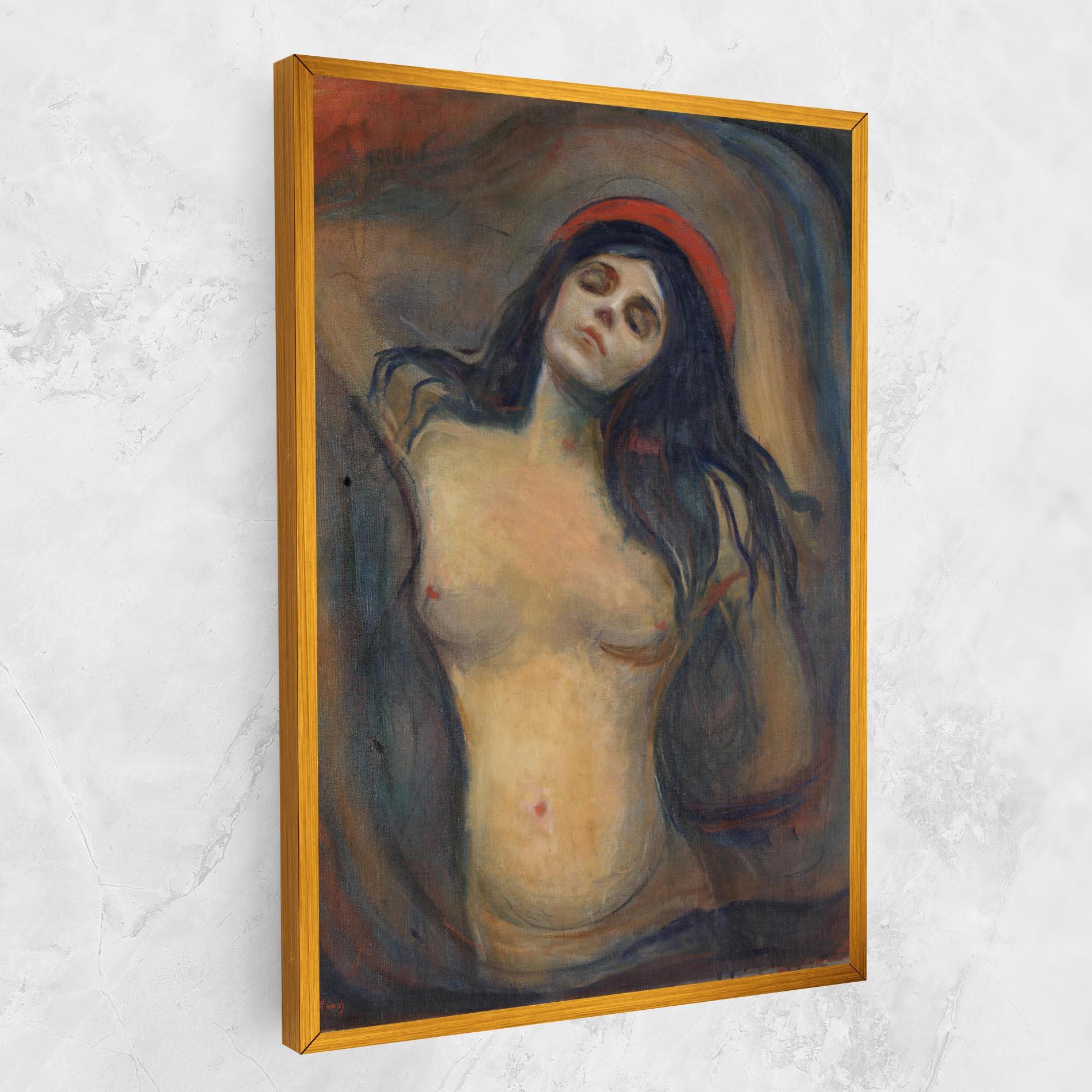 Картина на платно Madonna Oil Painting mockup 1