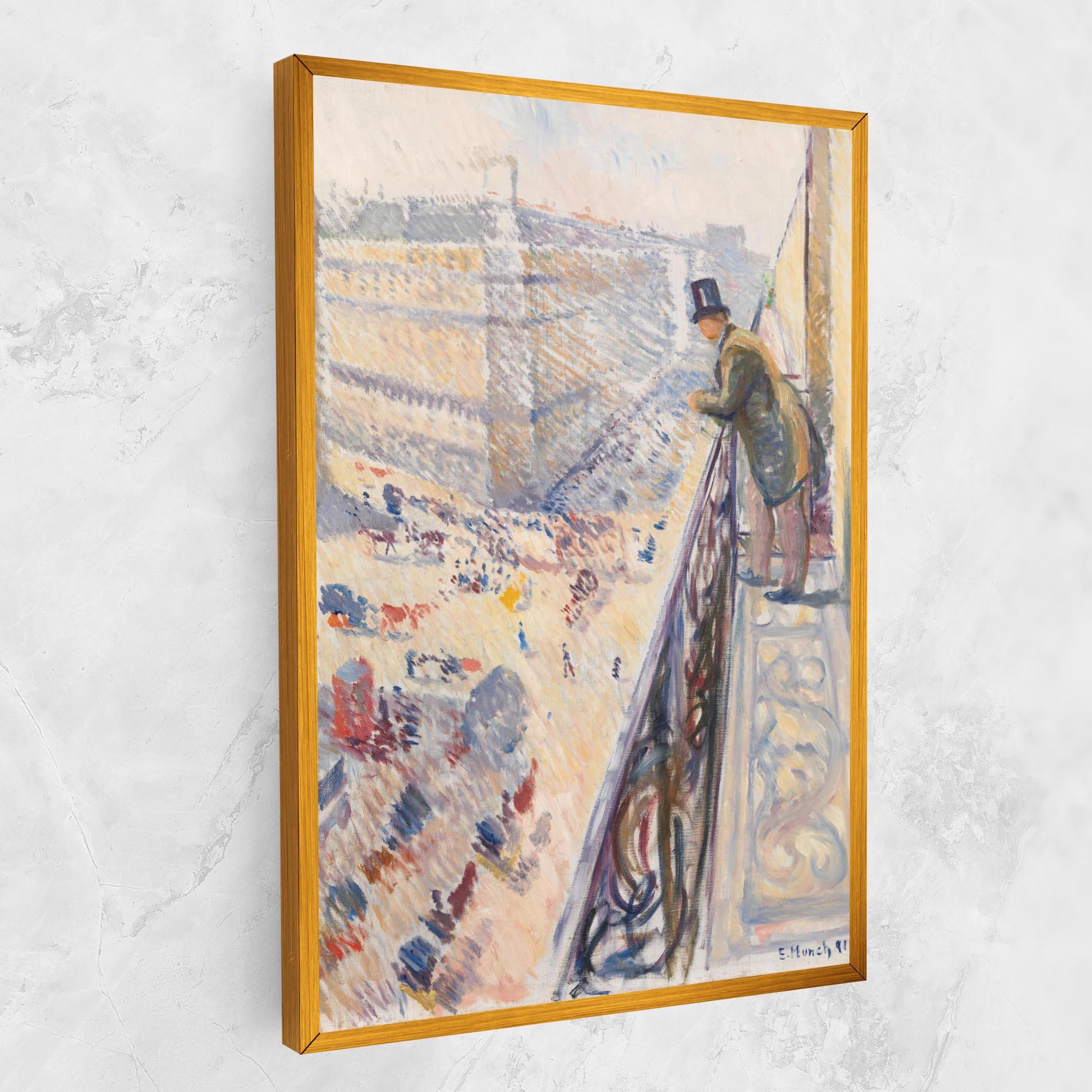 Картина на платно Rue Lafayette mockup 1