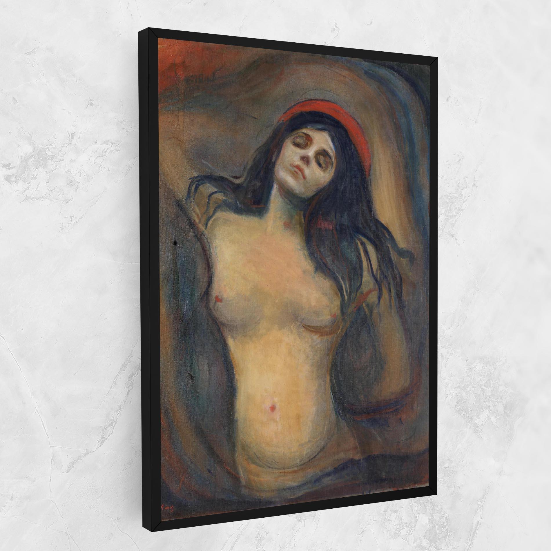 Картина на платно Madonna Oil Painting mockup 1