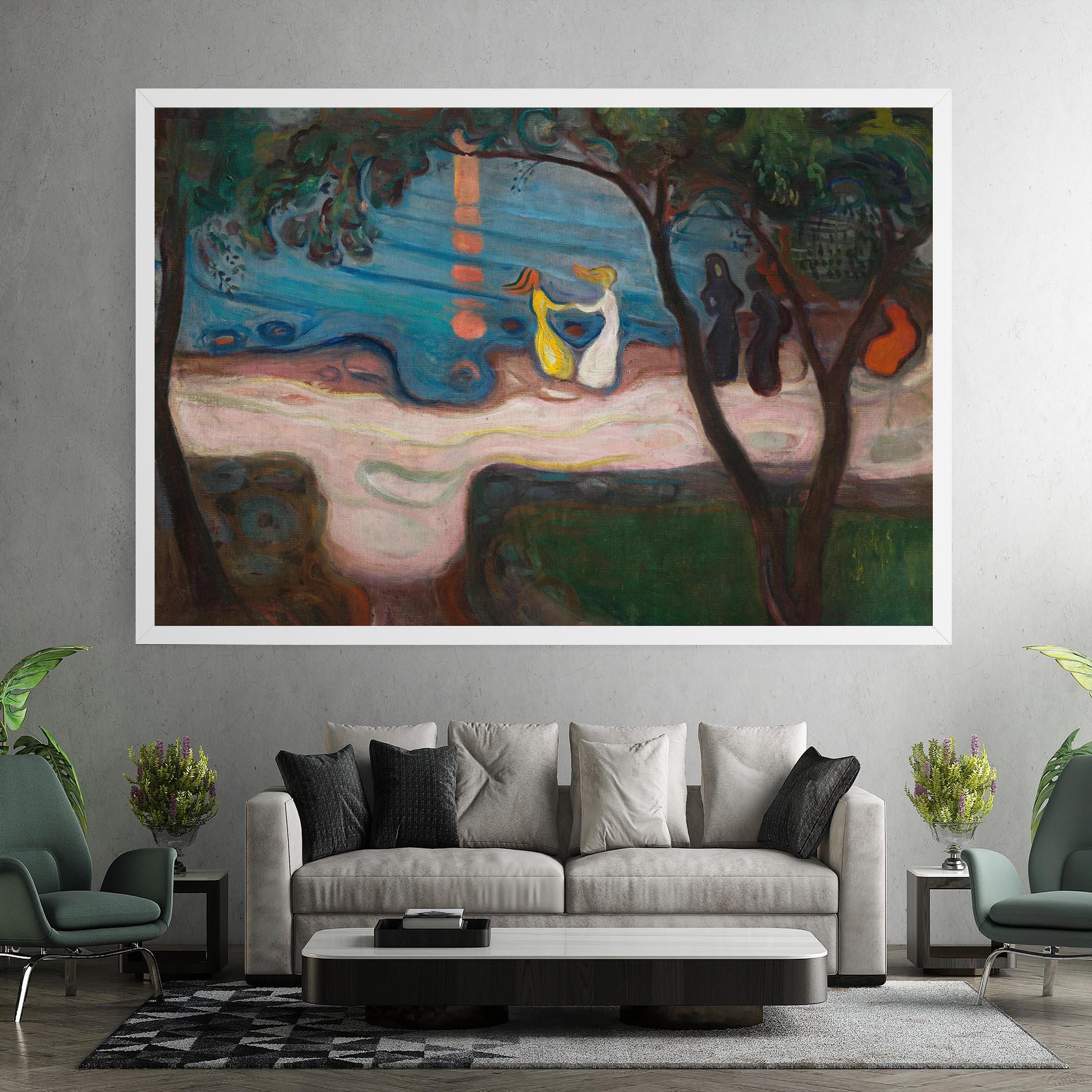 Картина на платно Dance On The Beach mockup 7