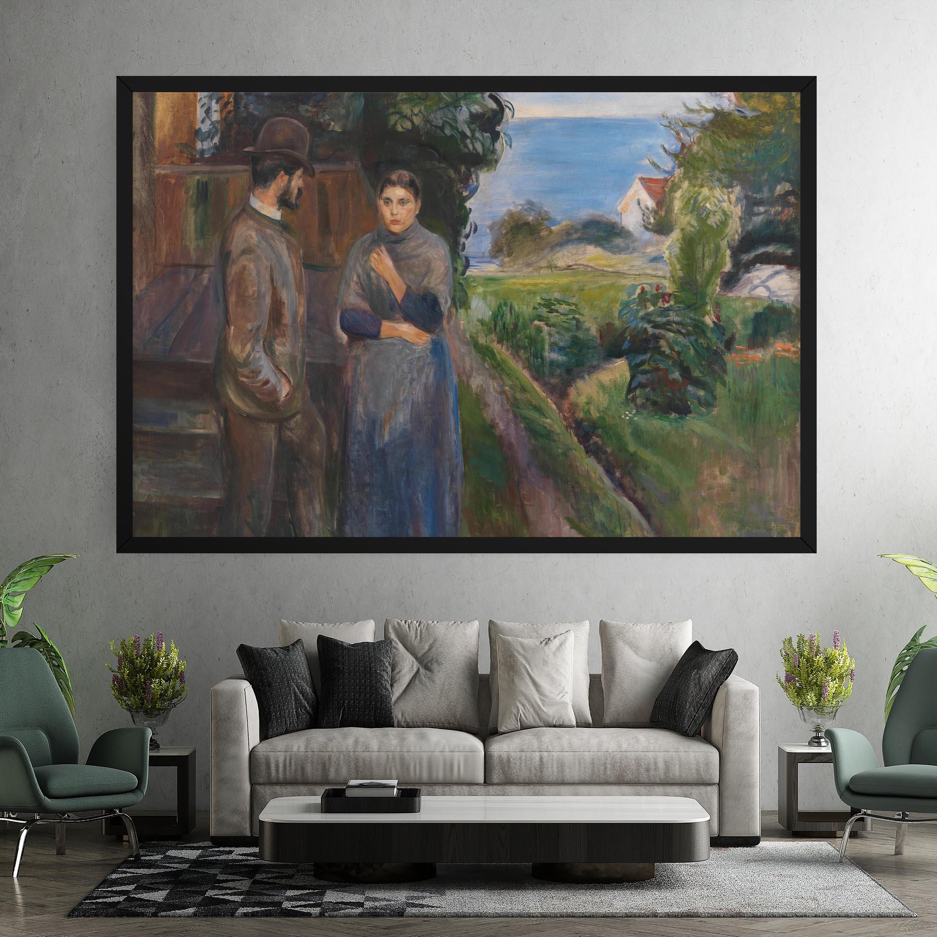 Картина на платно Evening Passion mockup 7