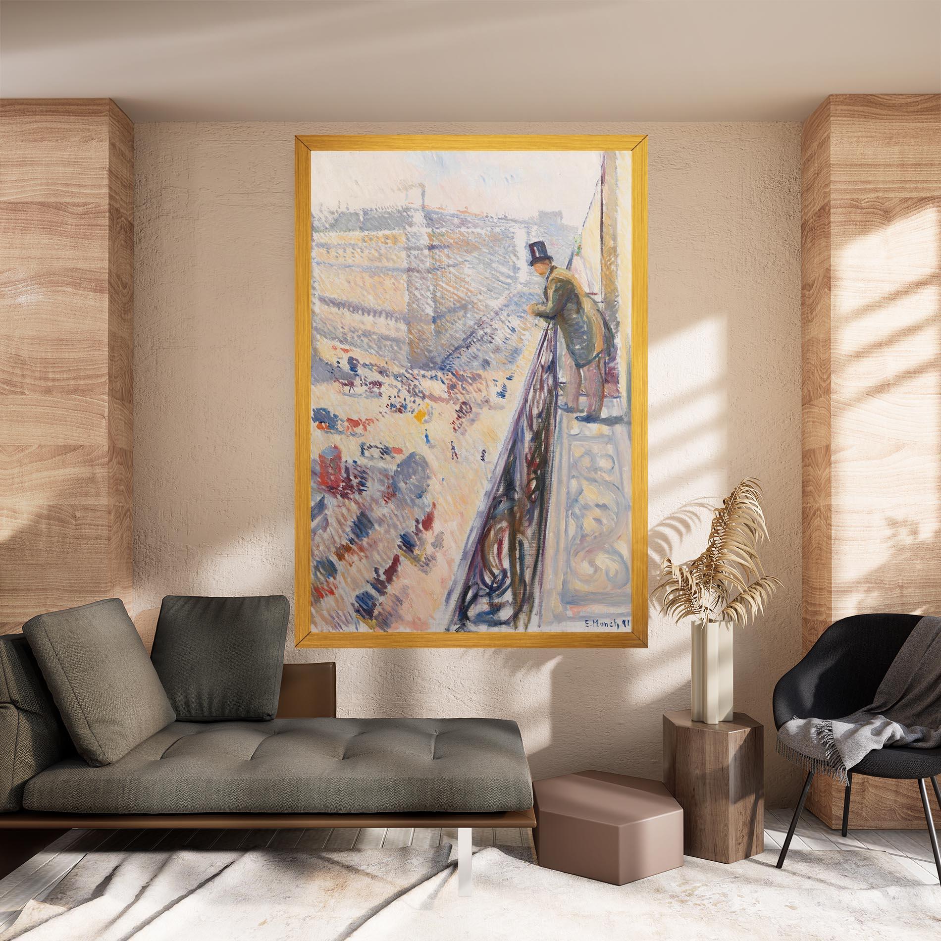 Картина на платно Rue Lafayette mockup 8