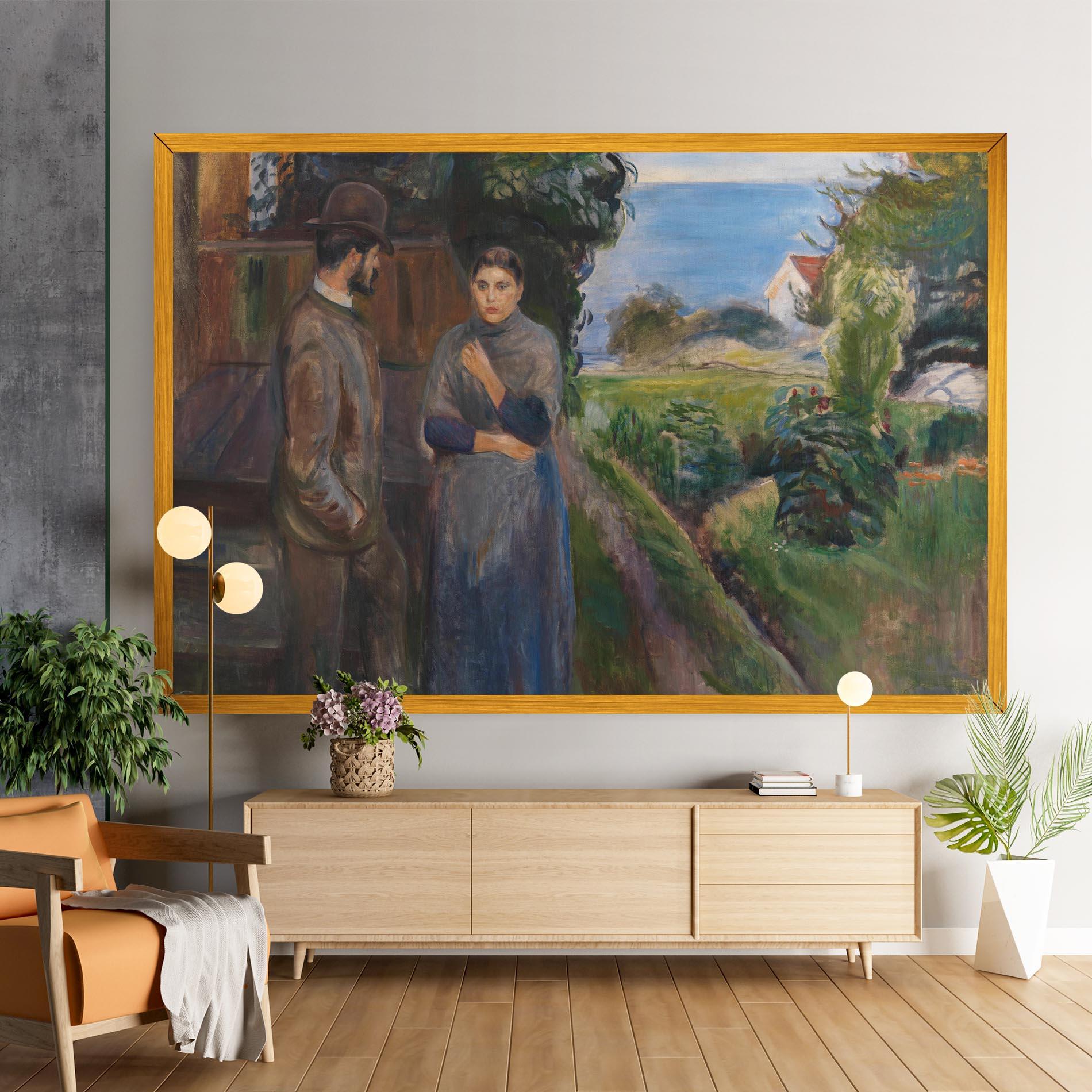 Картина на платно Evening Passion mockup 9