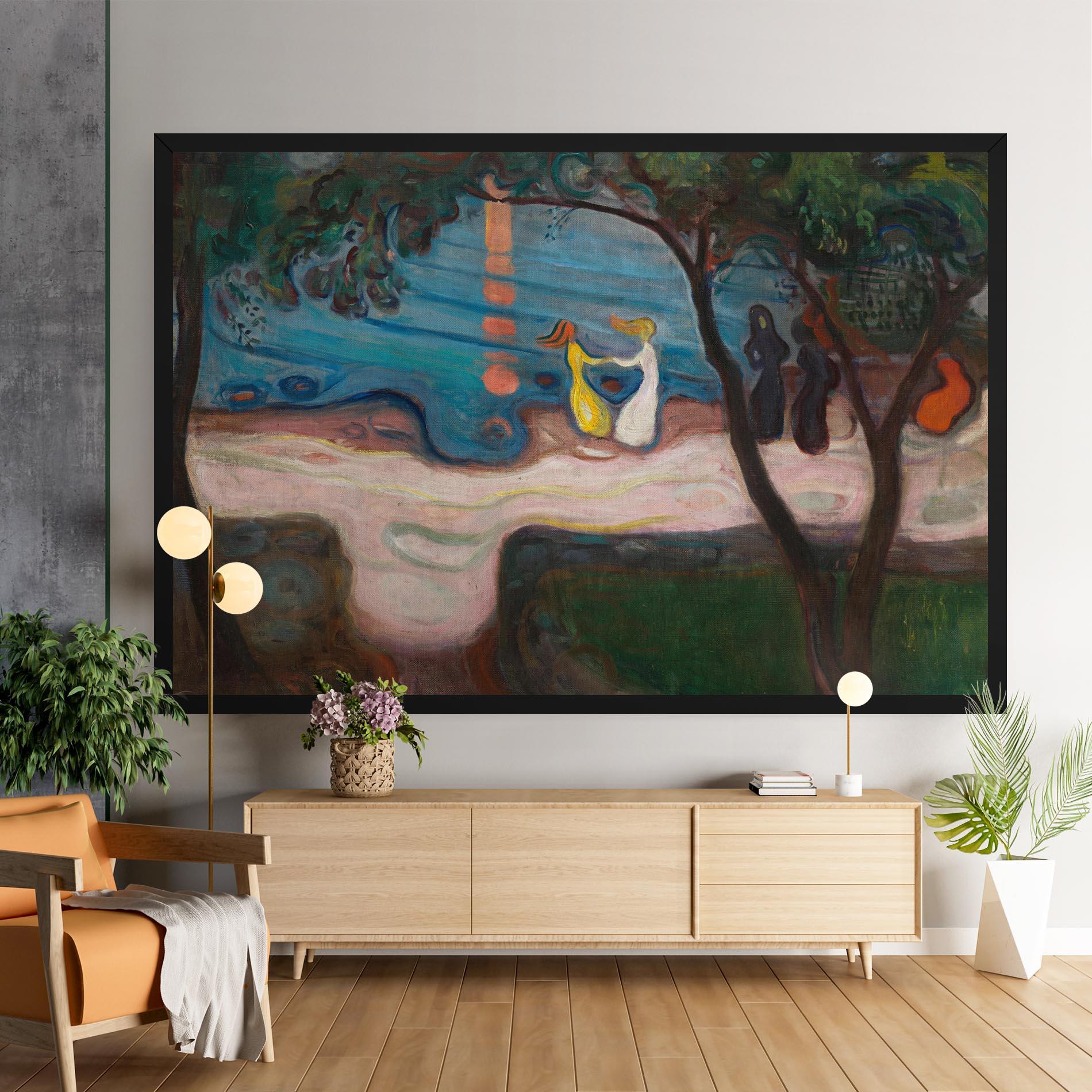 Картина на платно Dance On The Beach mockup 9