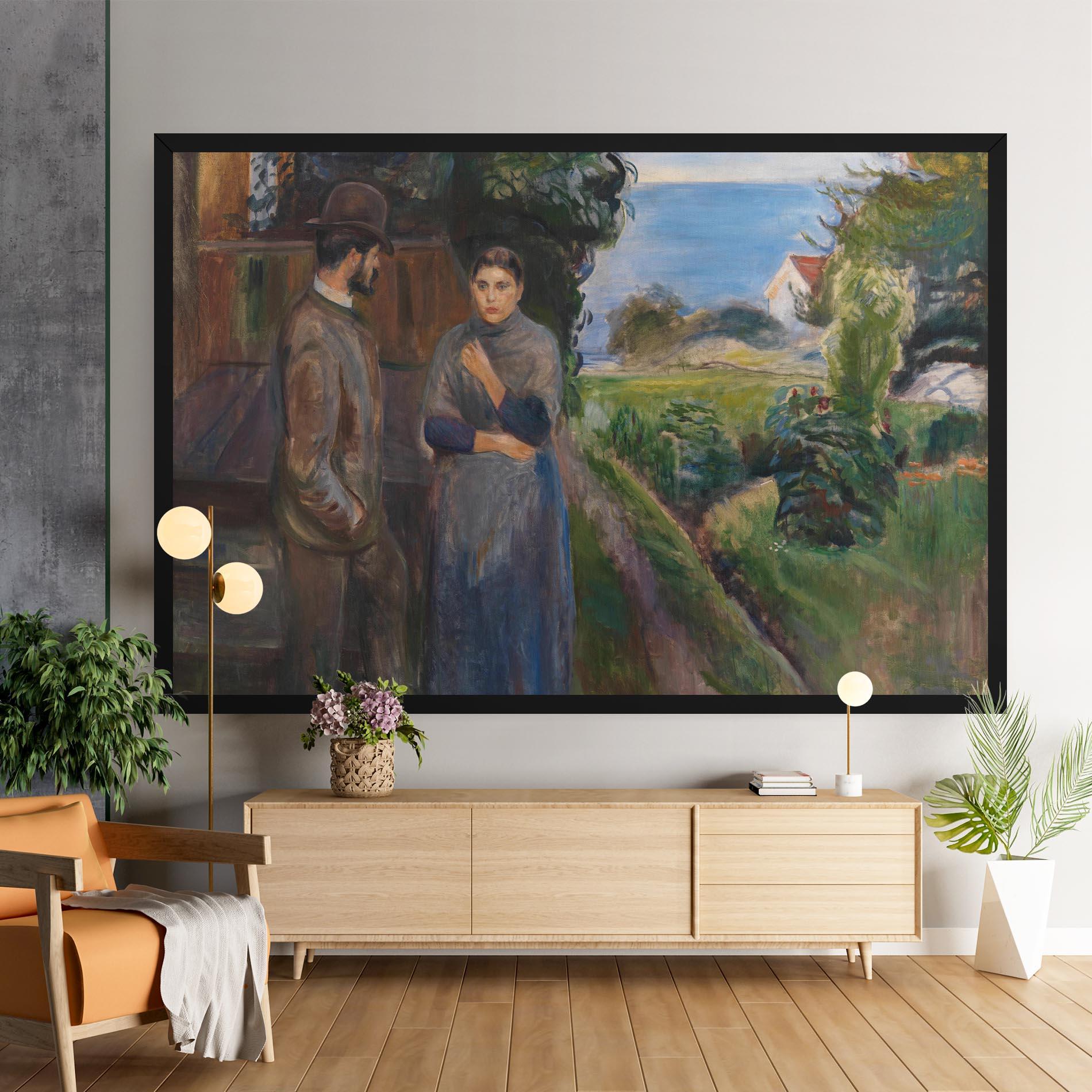 Картина на платно Evening Passion mockup 9