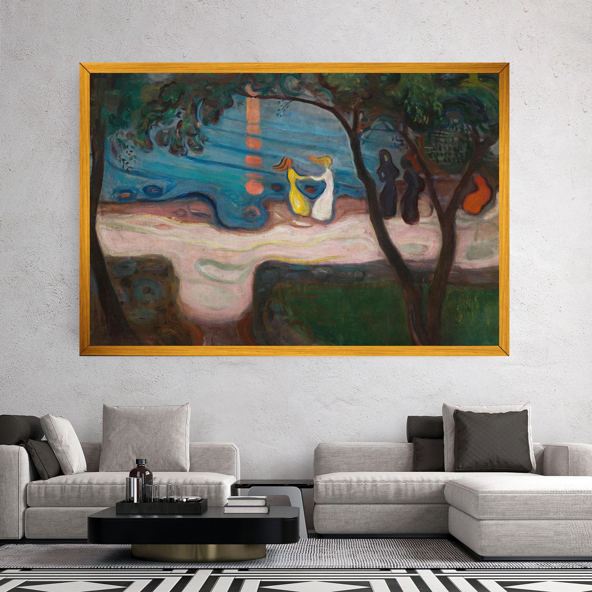 Картина на платно Dance On The Beach mockup 2