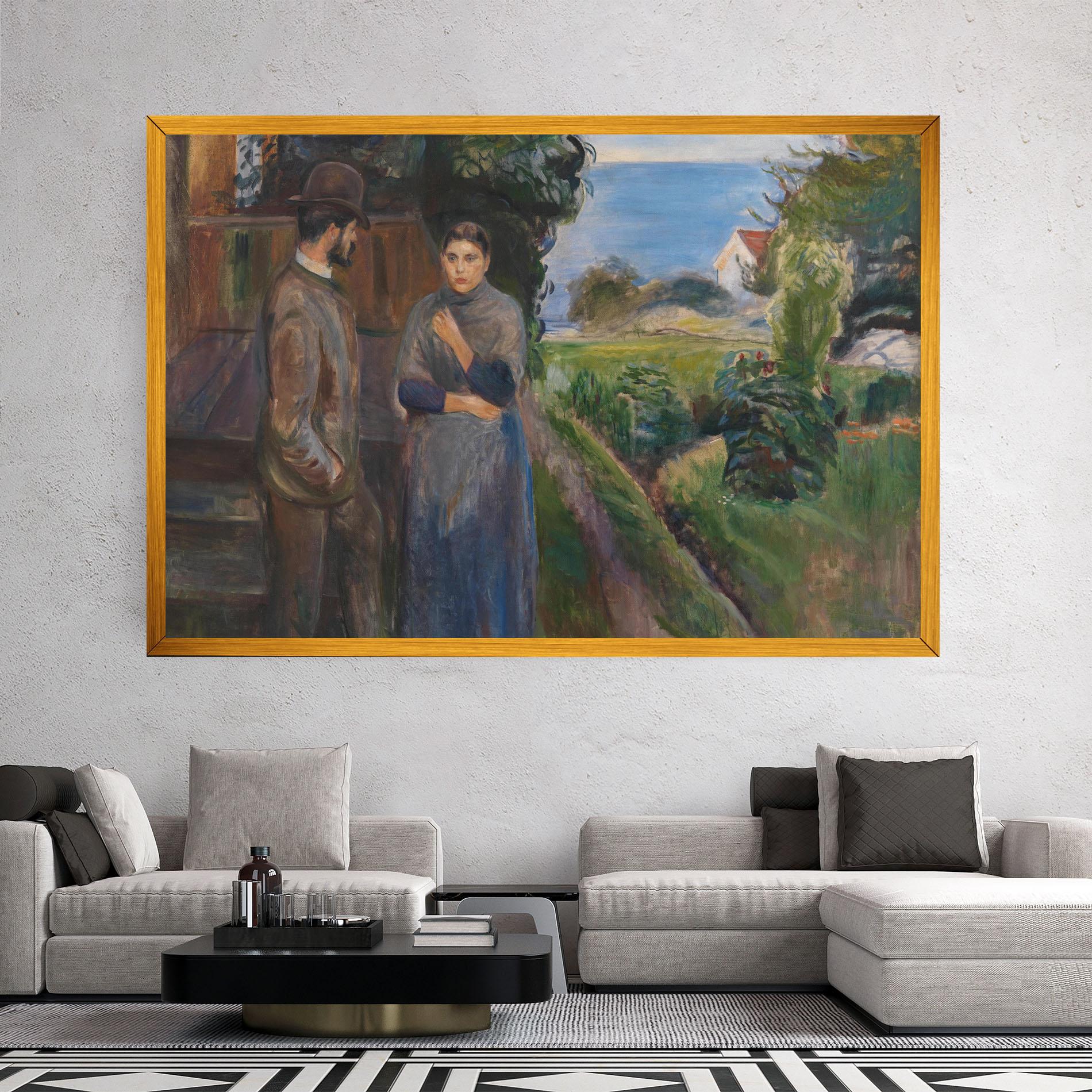 Картина на платно Evening Passion mockup 2