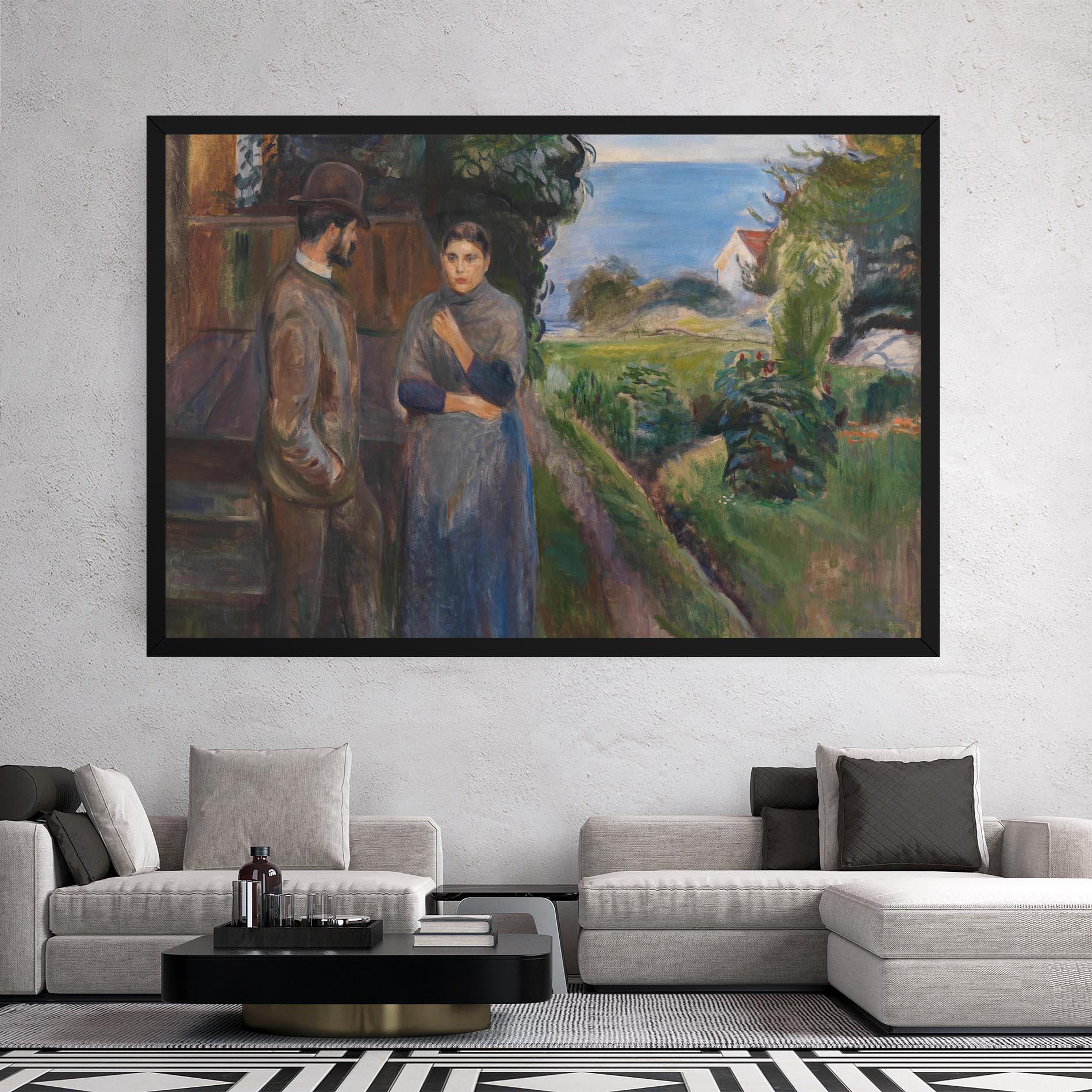 Картина на платно Evening Passion mockup 2