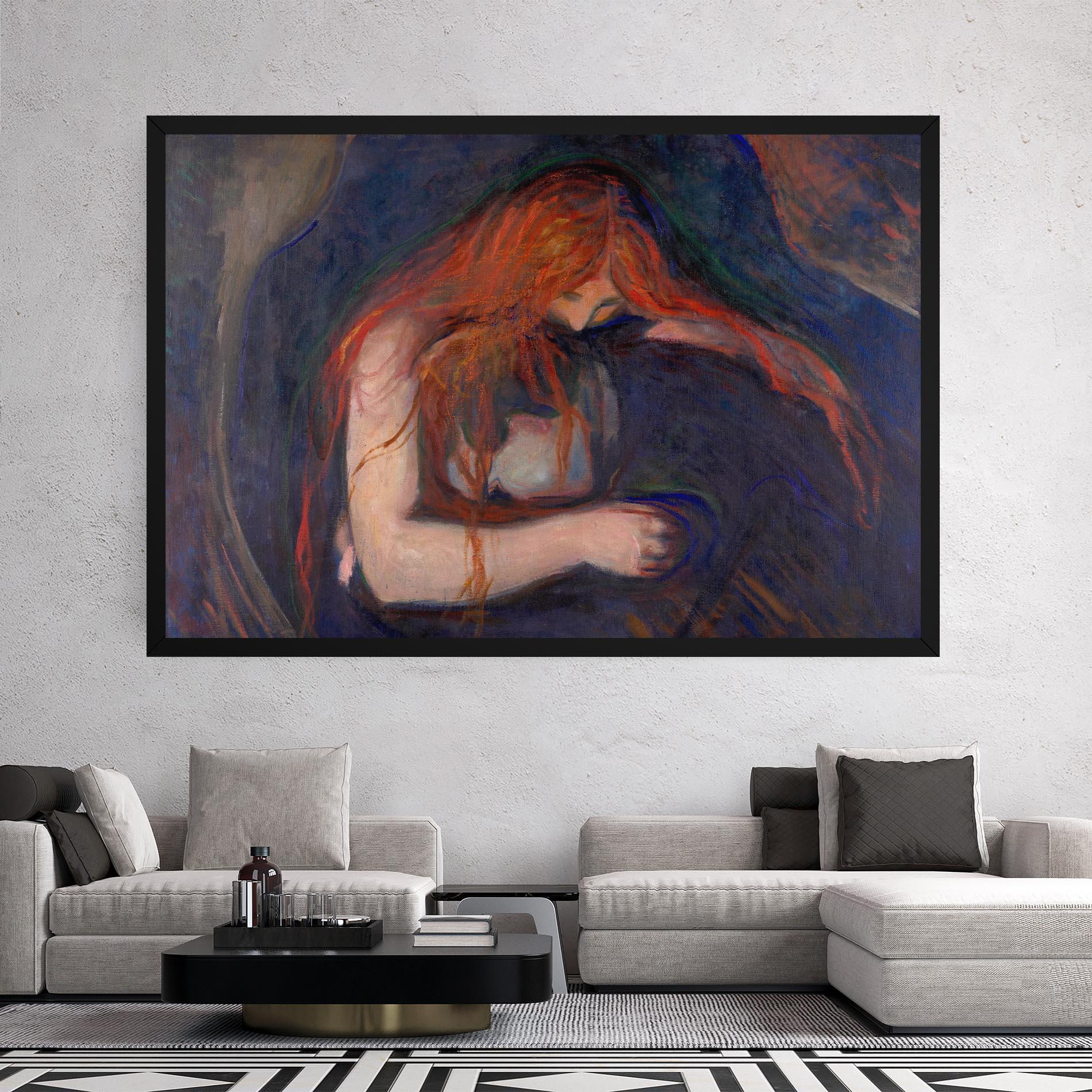 Картина на платно Vampire mockup 2