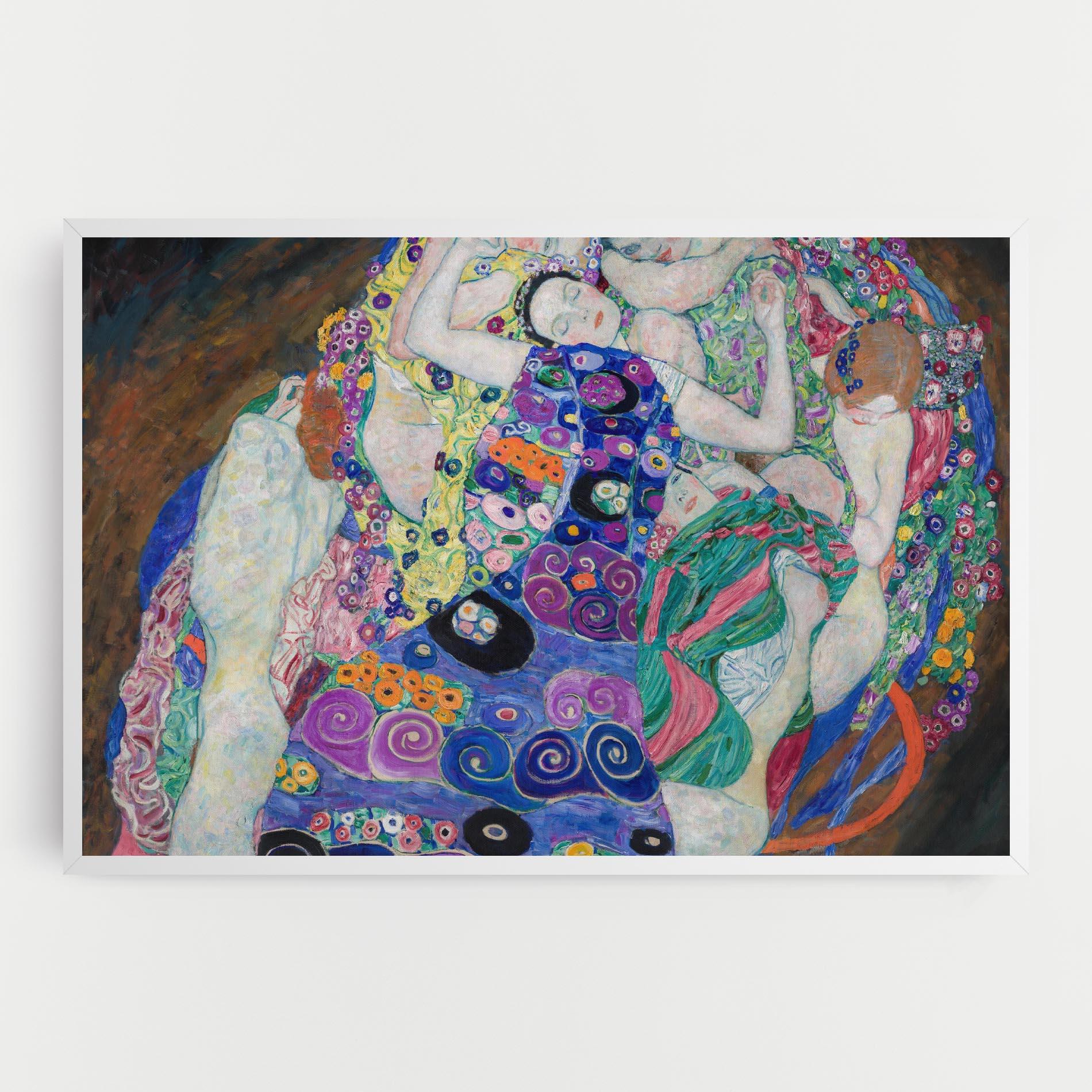 Картина на платно Klimt Die Jungfrau mockup 0