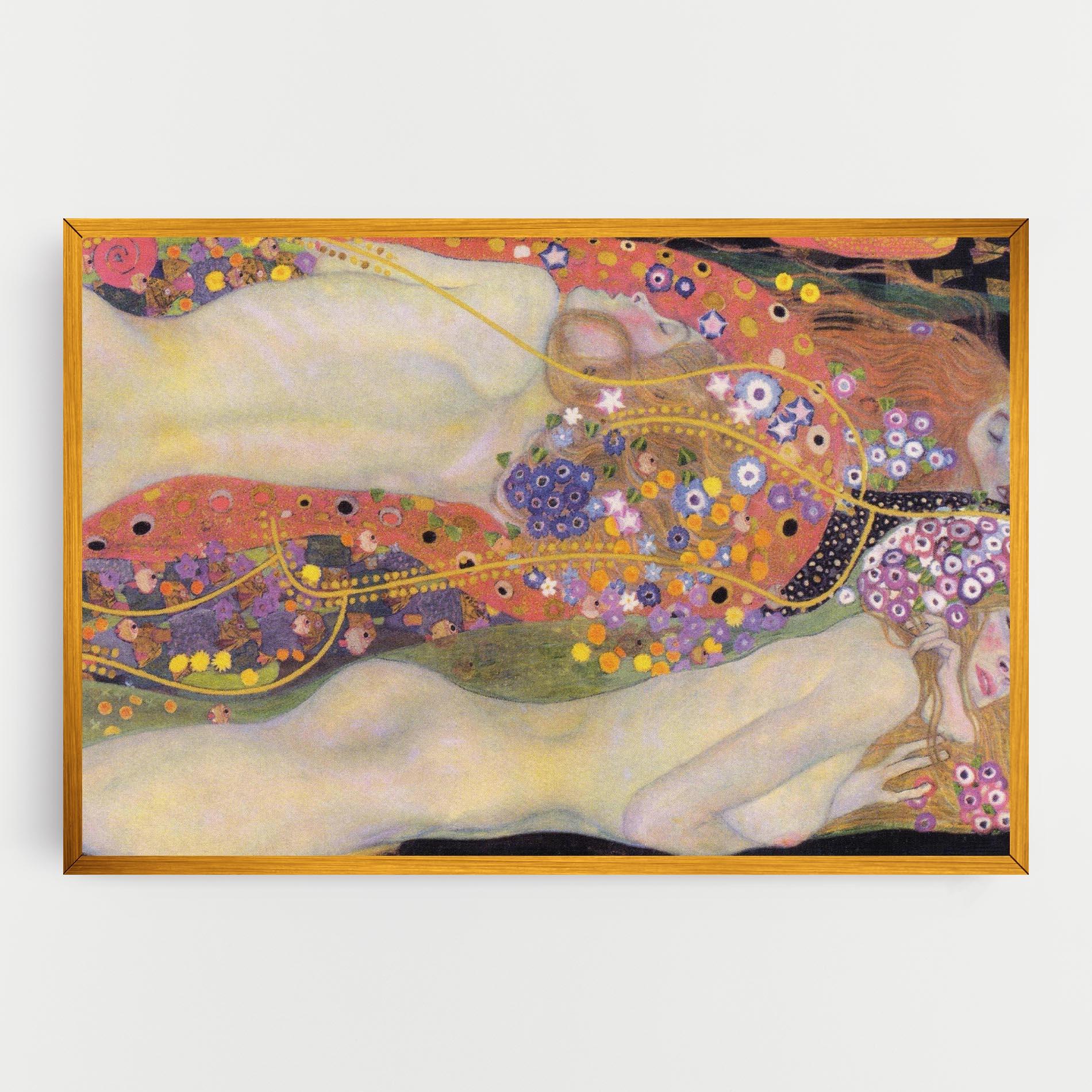 Картина на платно Water Serpents II mockup 0