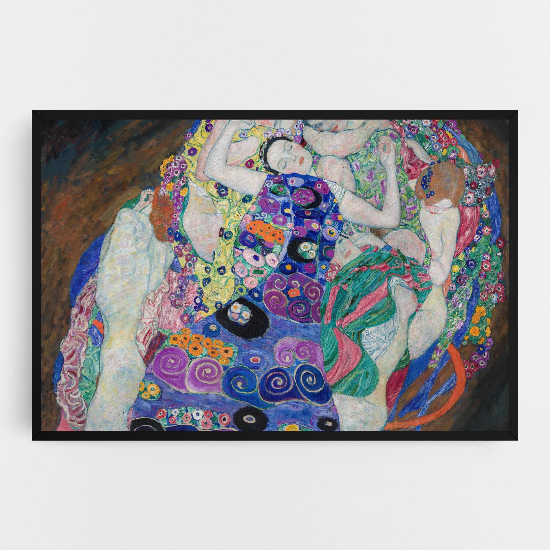 Картина на платно Klimt Die Jungfrau mockup 0