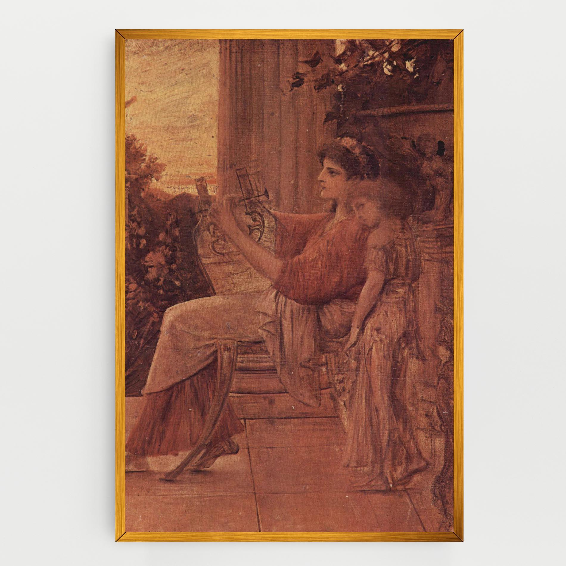 Картина на платно Gustav Klimt Painting mockup 0