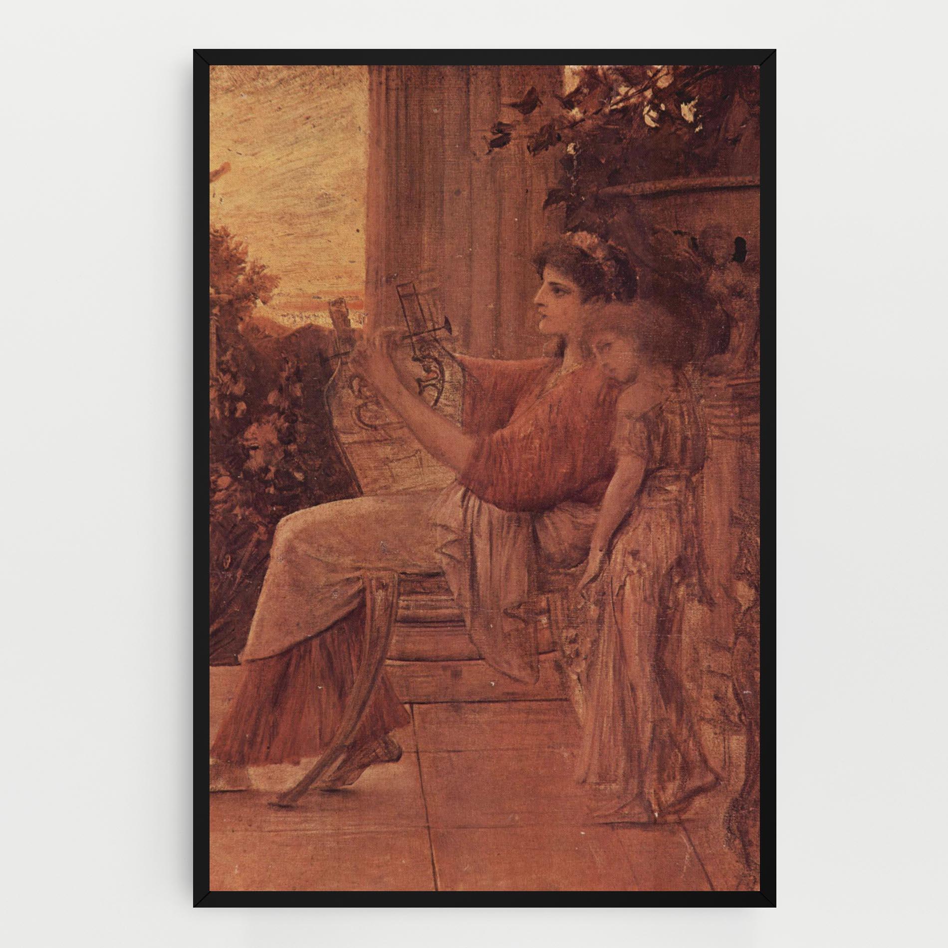 Картина на платно Gustav Klimt Painting mockup 0