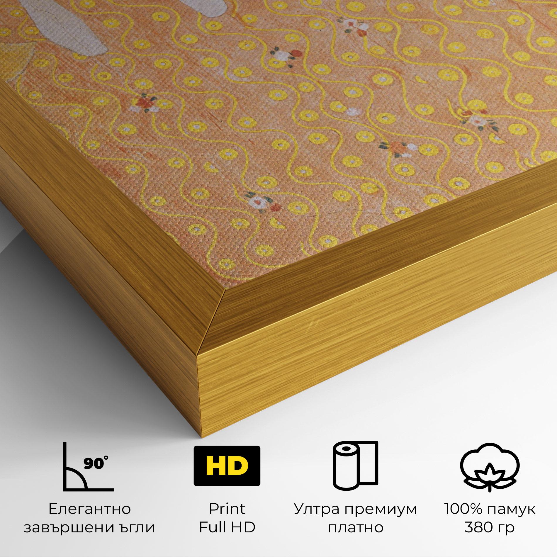 Картина на платно Beethoven Frieze mockup 4