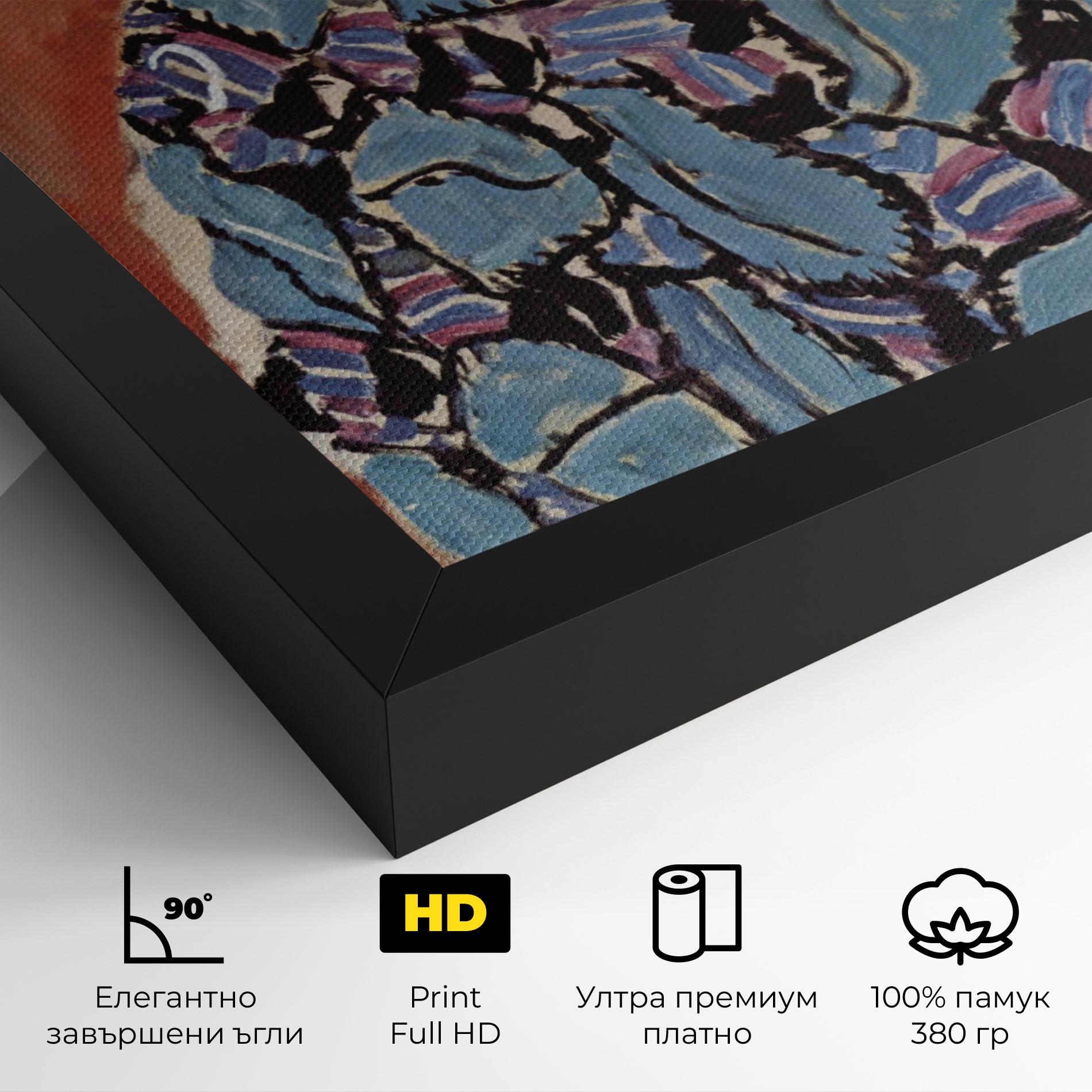 Картина на платно Gustav Klimt Art mockup 4