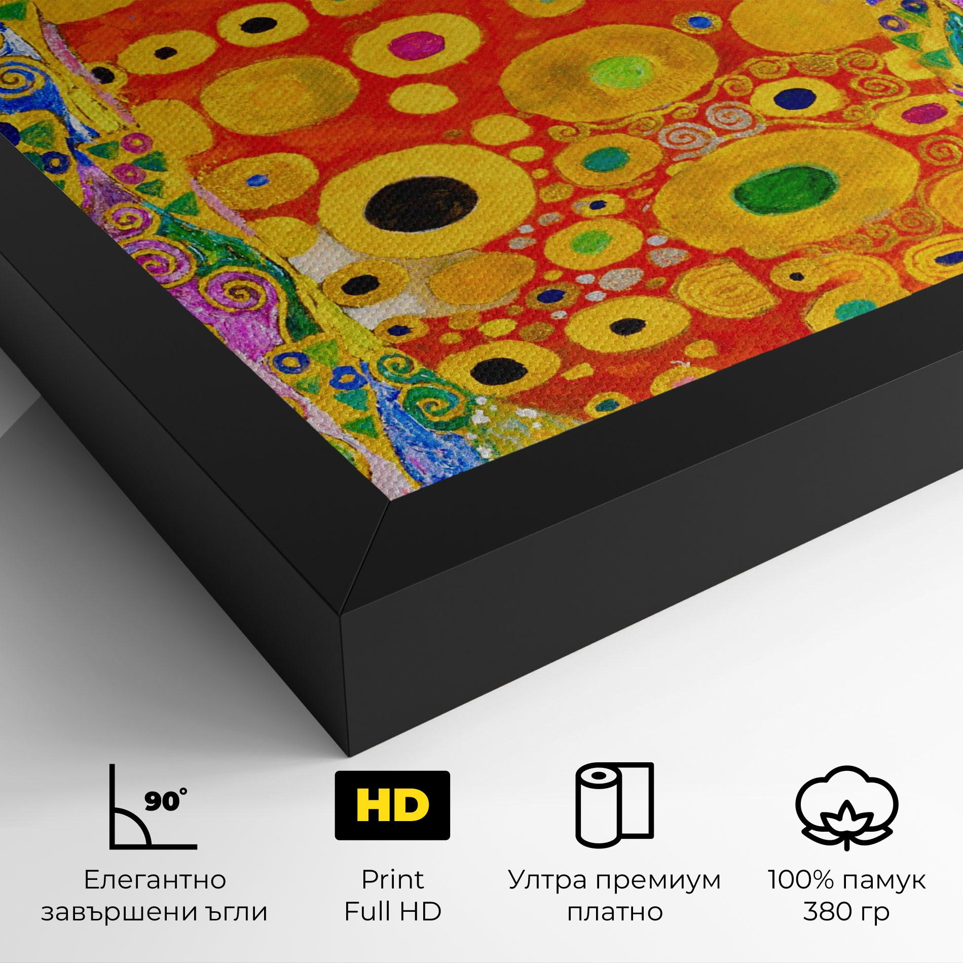 Картина на платно Hope II Patterned mockup 4