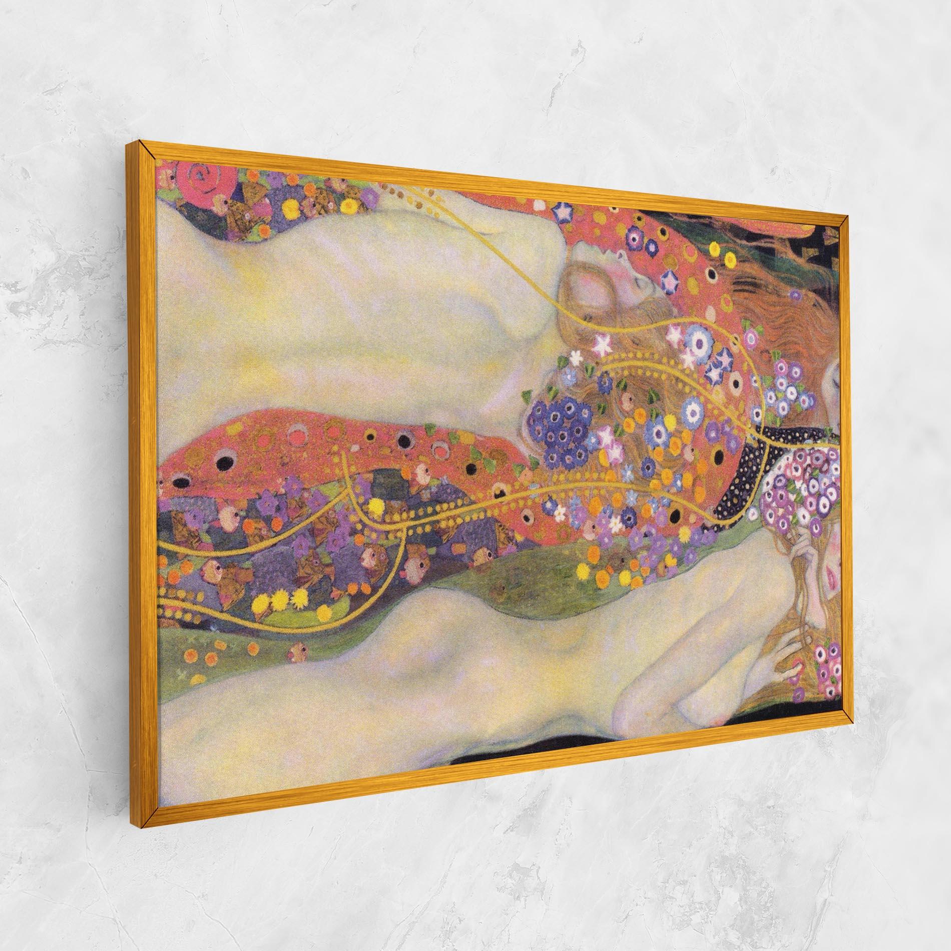 Картина на платно Water Serpents II mockup 1