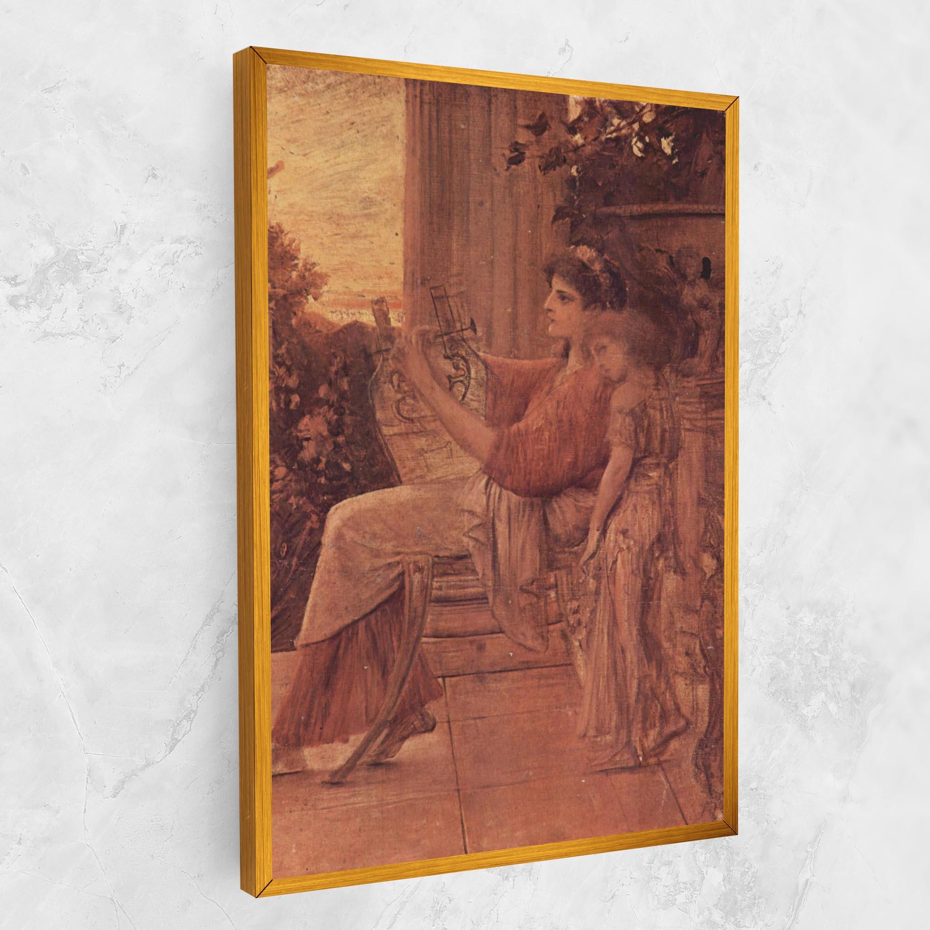 Картина на платно Gustav Klimt Painting mockup 1