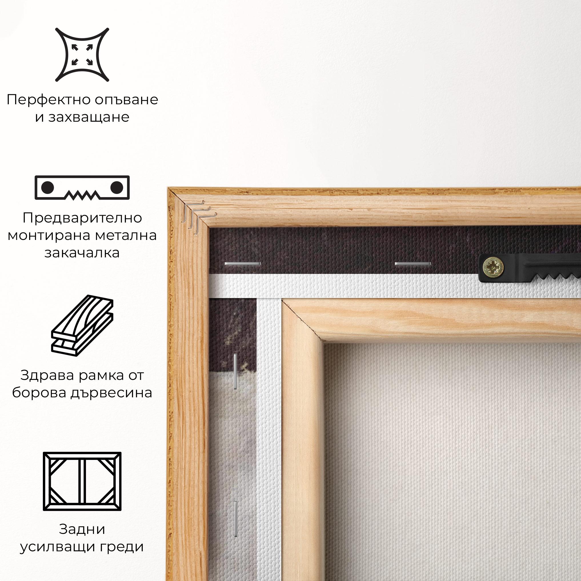 Картина на платно Klimt Woman mockup 5