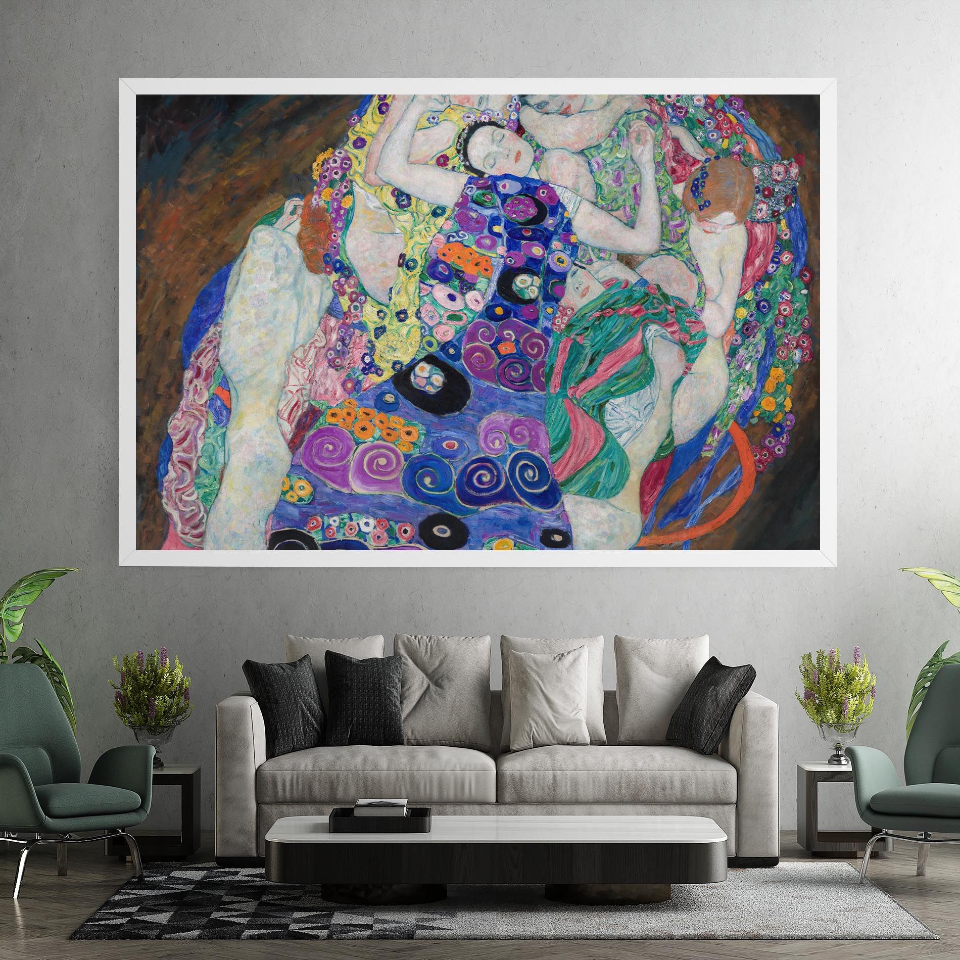 Klimt Die Jungfrau mockup 7