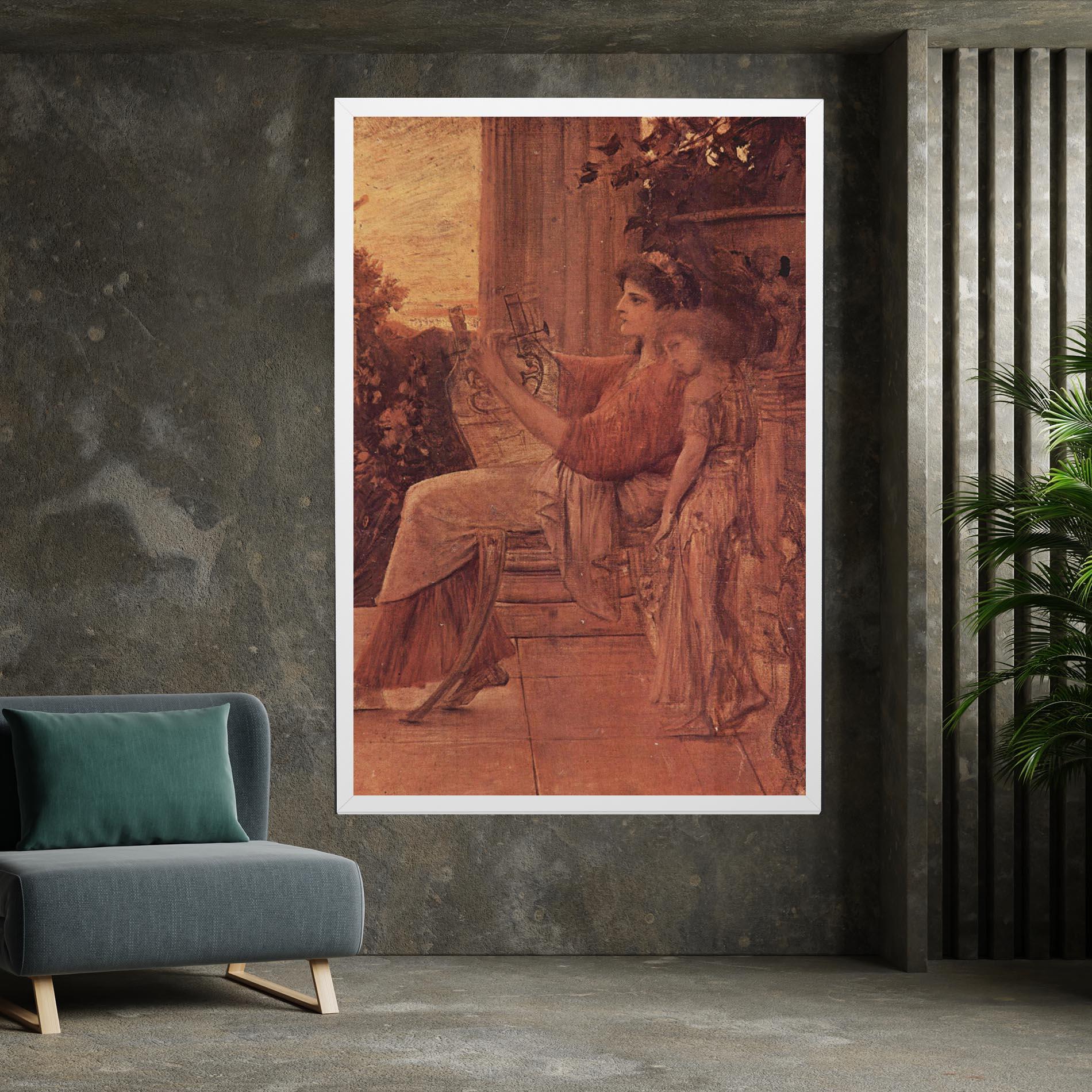 Картина на платно Gustav Klimt Painting mockup 7