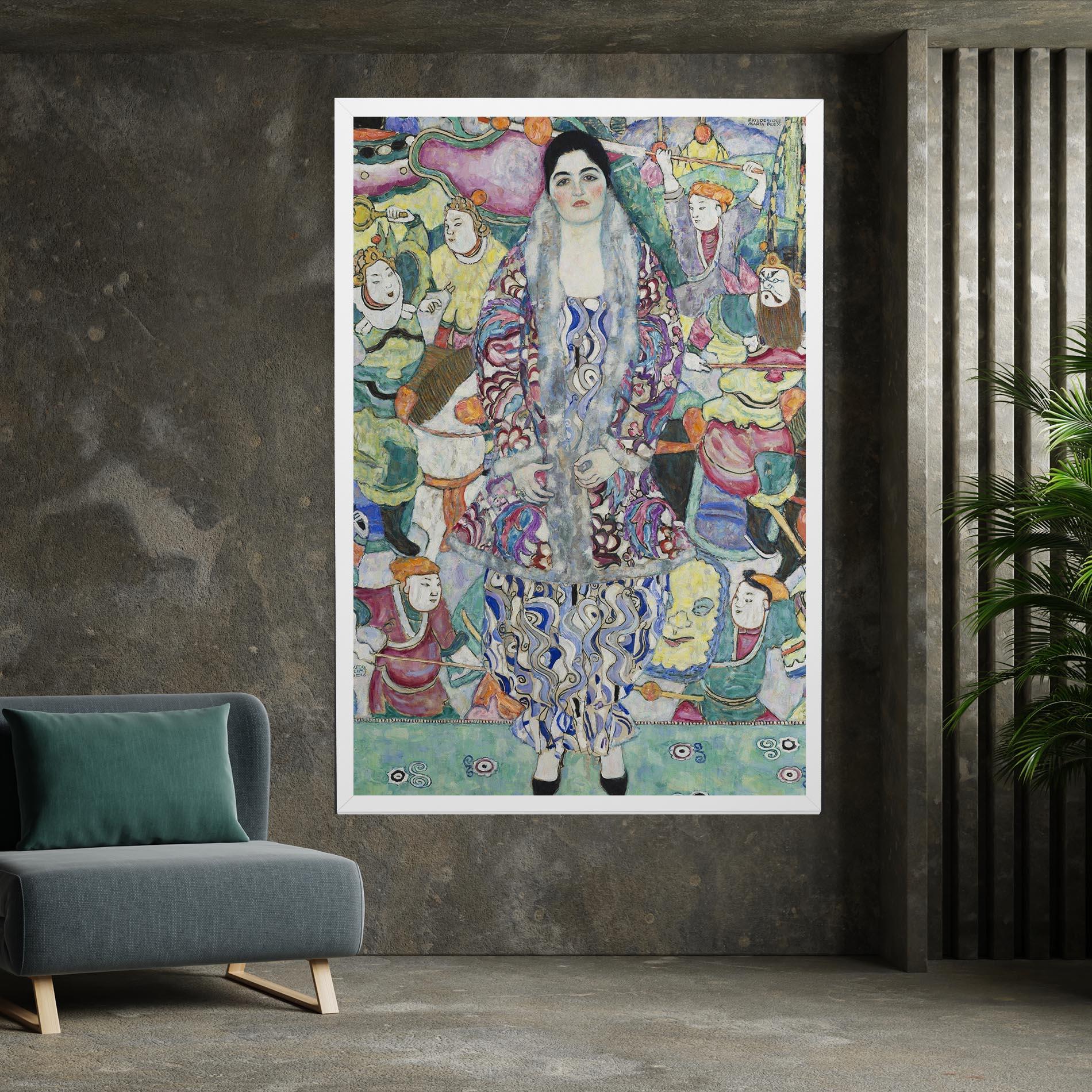 Картина на платно Portrait Of Friedericke mockup 7