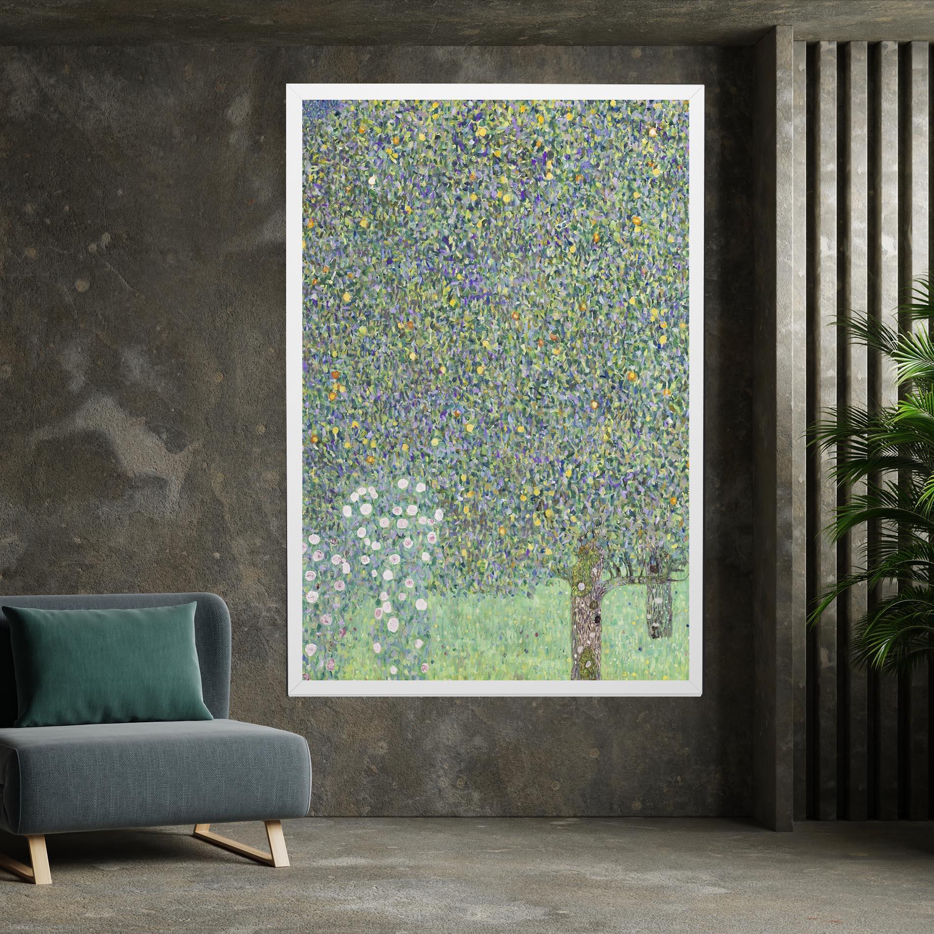 Картина на платно Rosebushes mockup 7