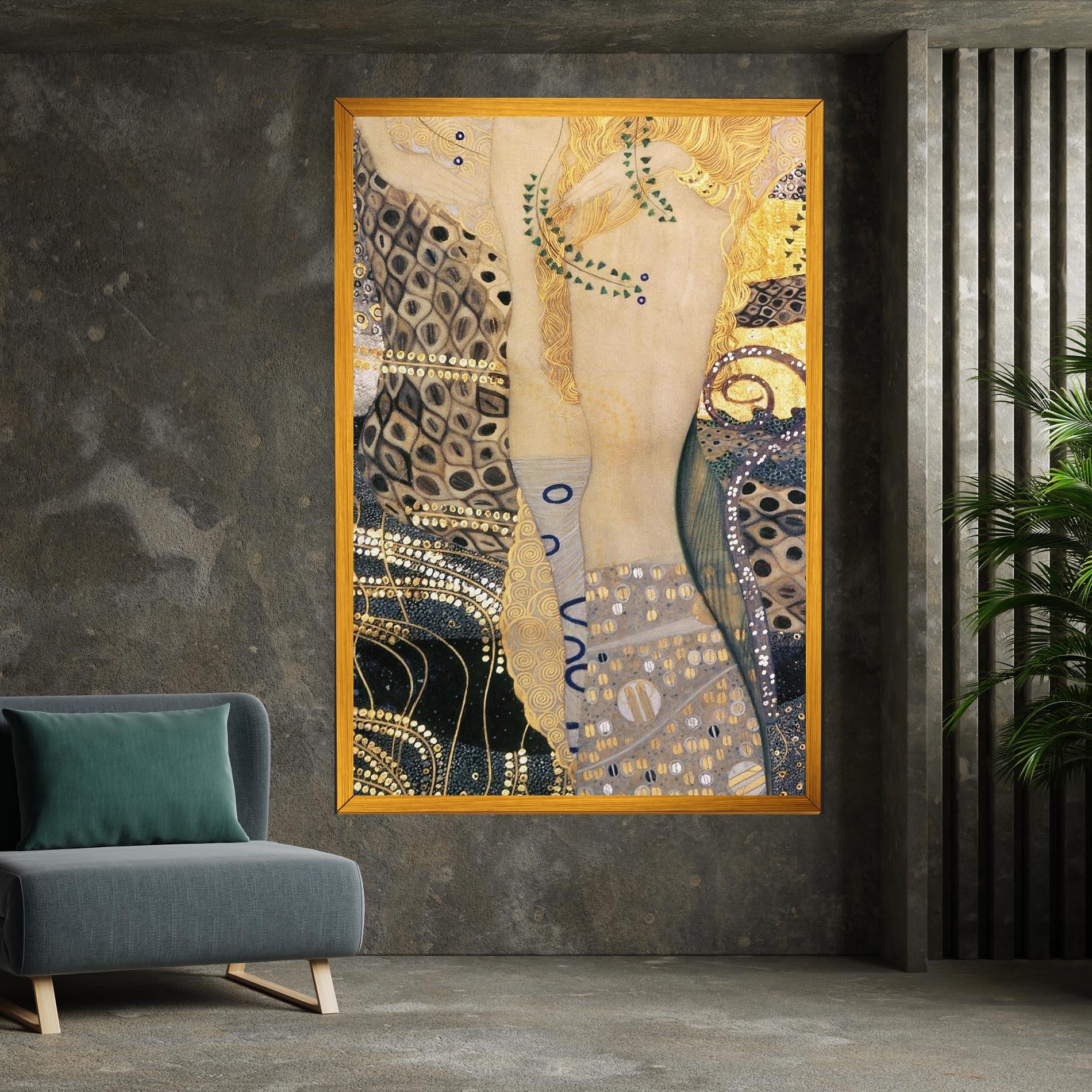 Картина на платно Gustav Klimt Paint mockup 7