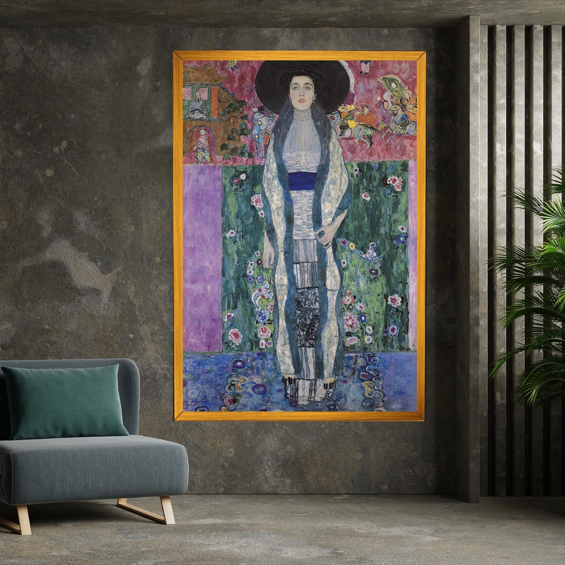 Portrait Of Adele Bloch mockup 7