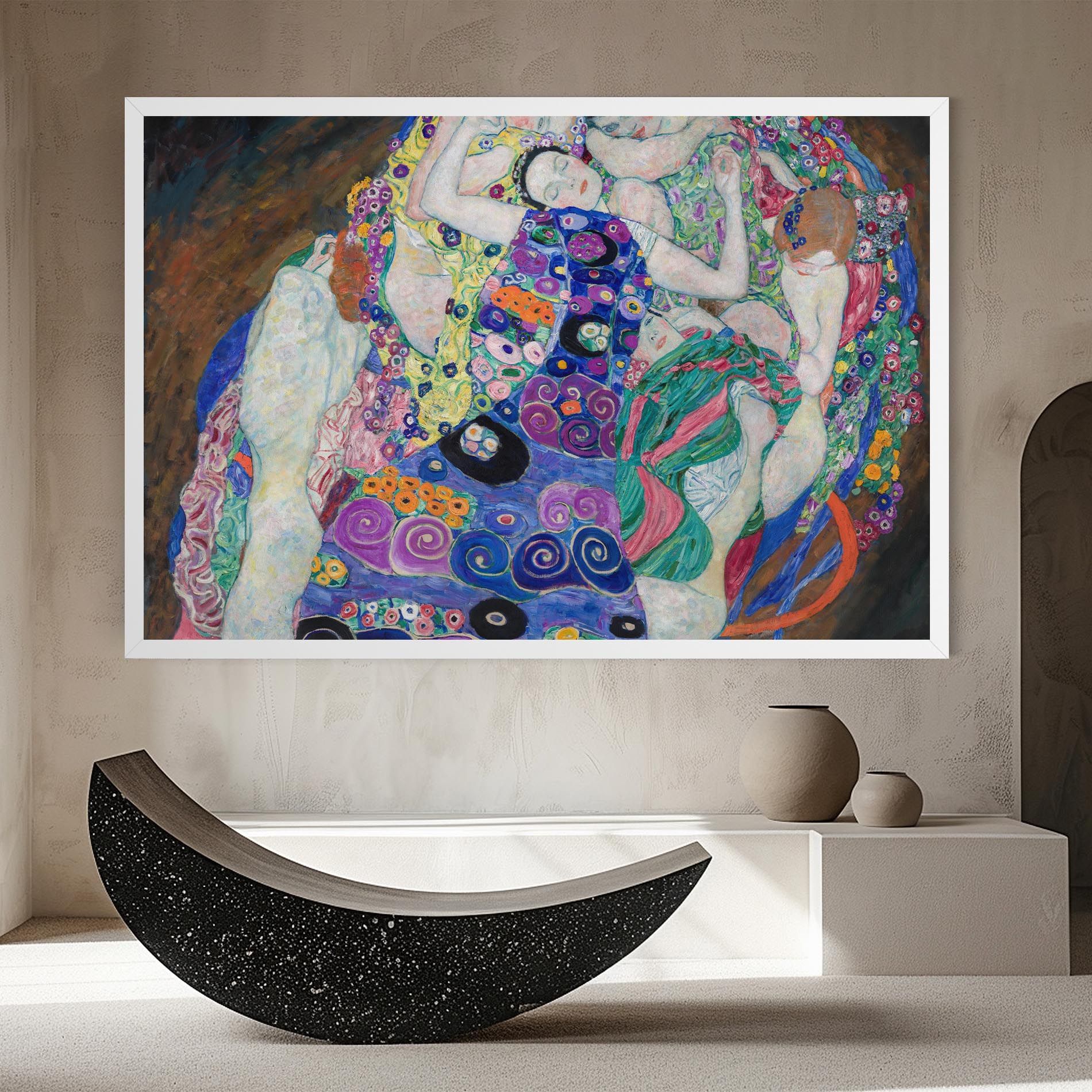 Klimt Die Jungfrau mockup 8