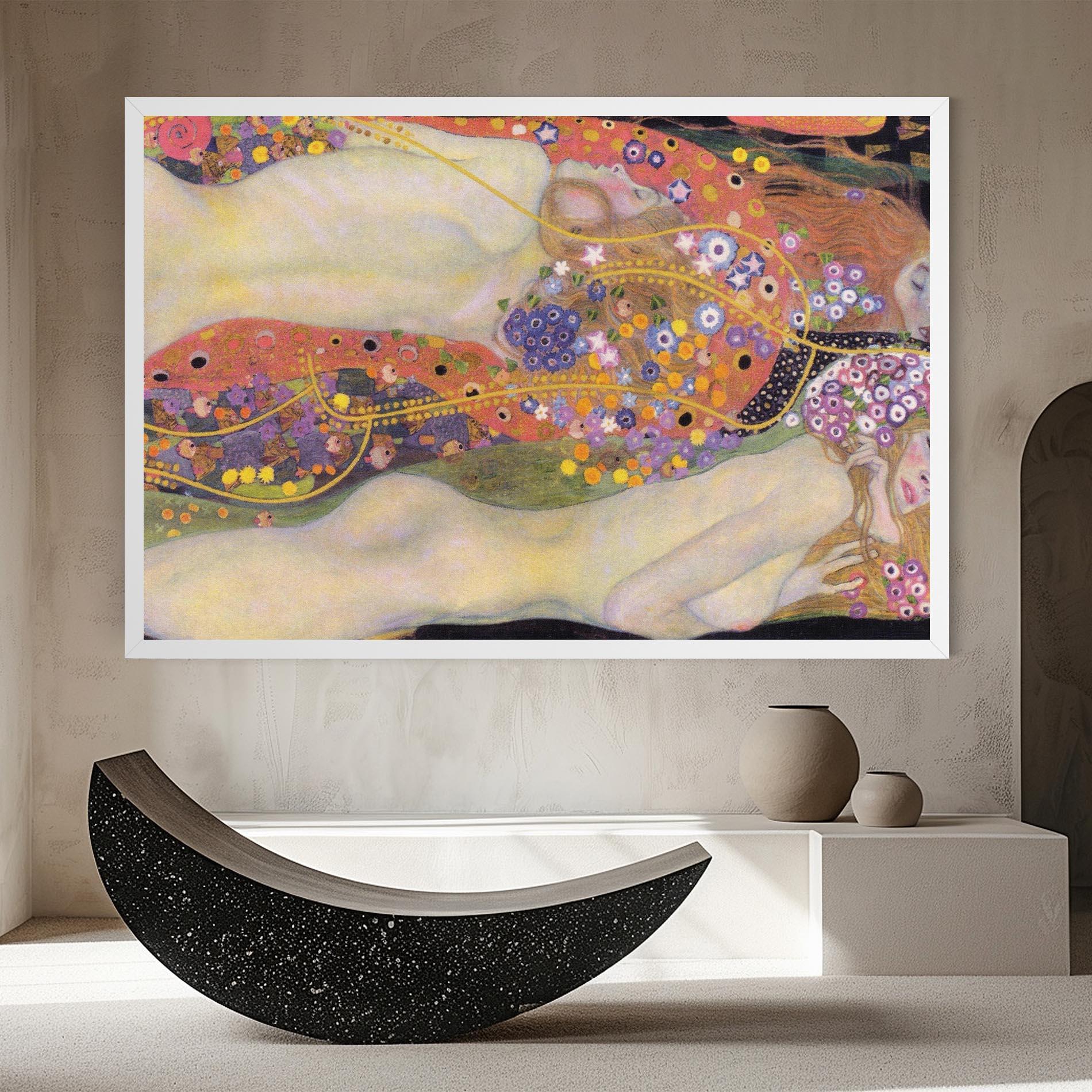 Картина на платно Water Serpents II mockup 8