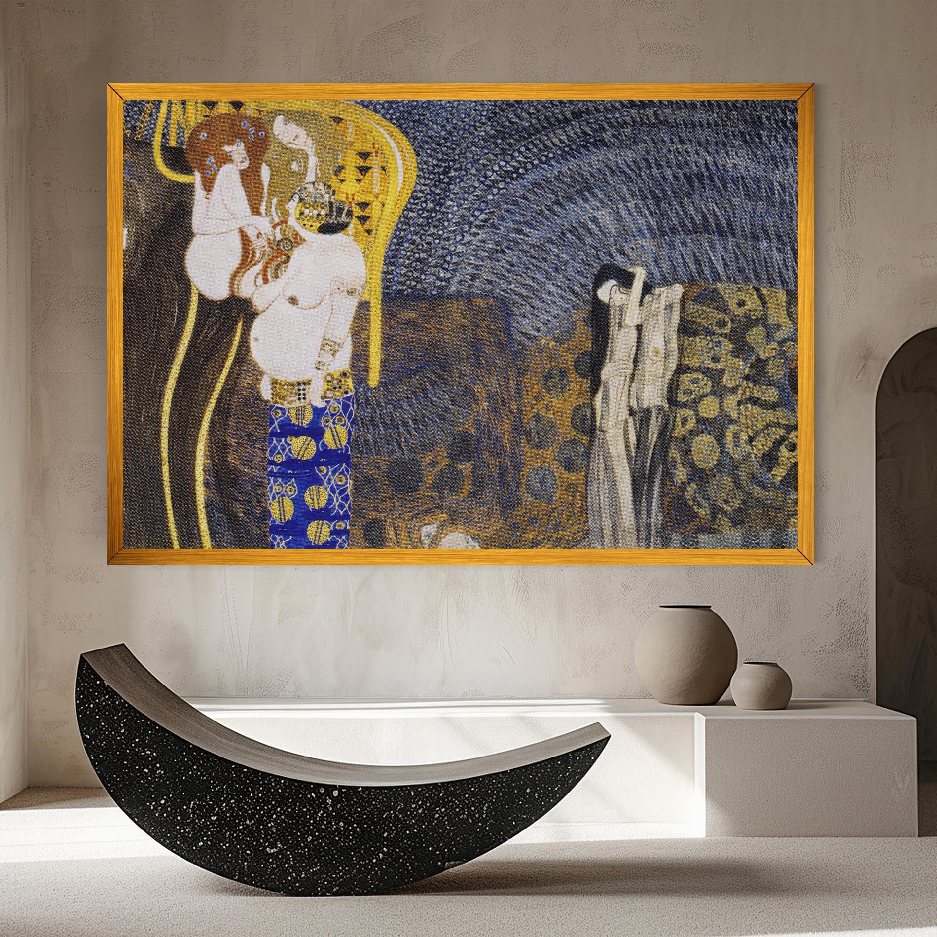 Картина на платно The Hostile Powers mockup 8