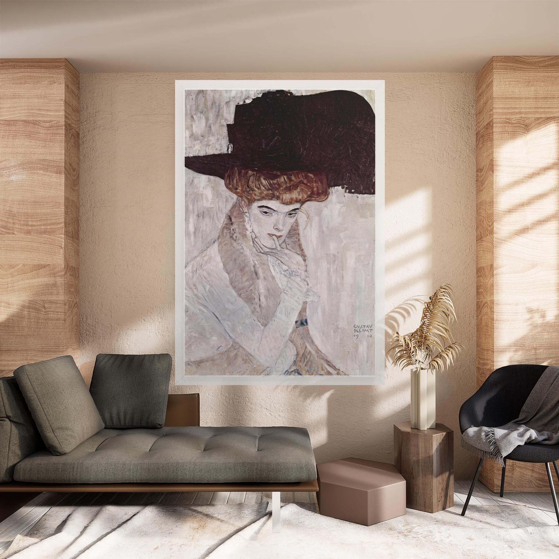 Klimt Woman mockup 8