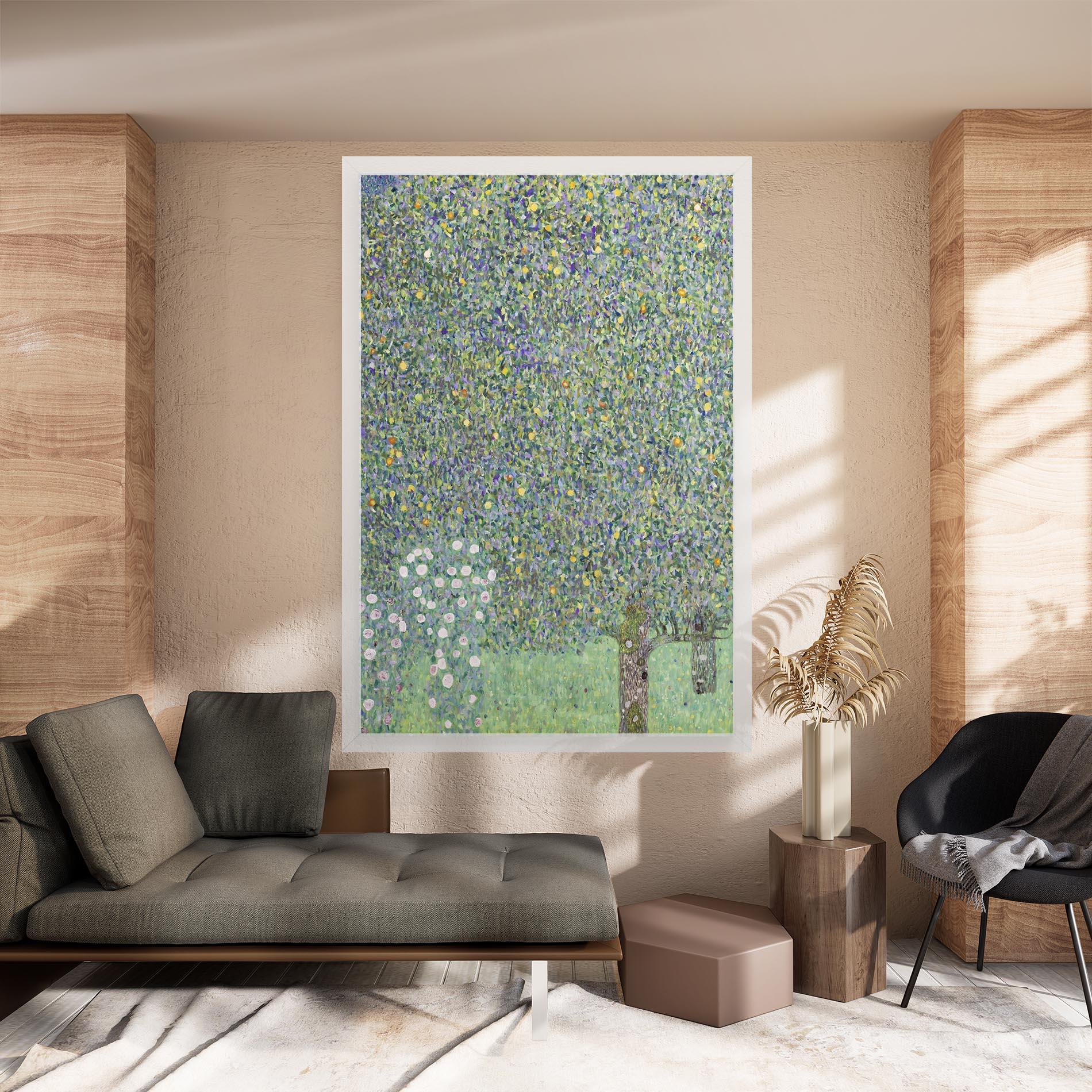 Картина на платно Rosebushes mockup 8