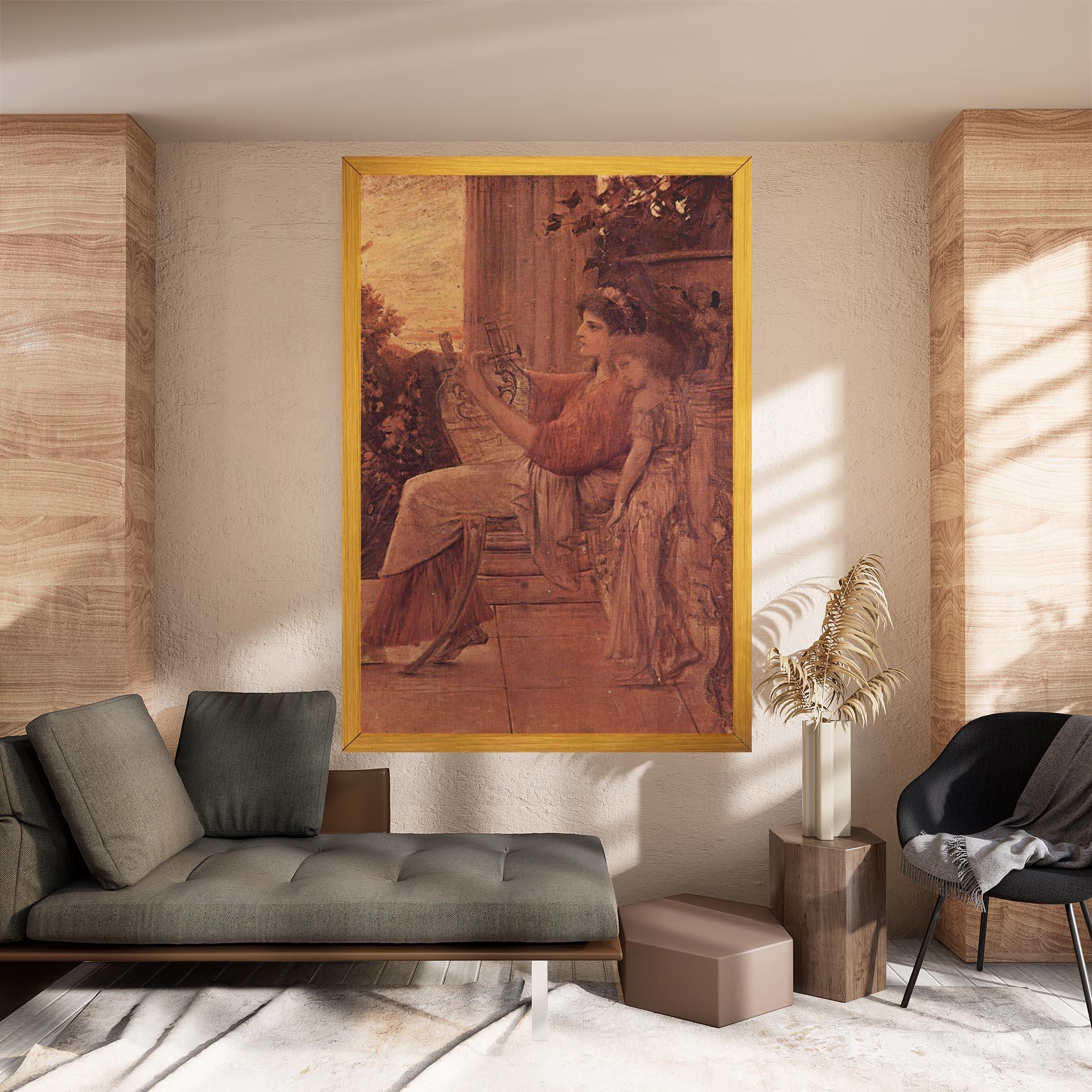 Картина на платно Gustav Klimt Painting mockup 8
