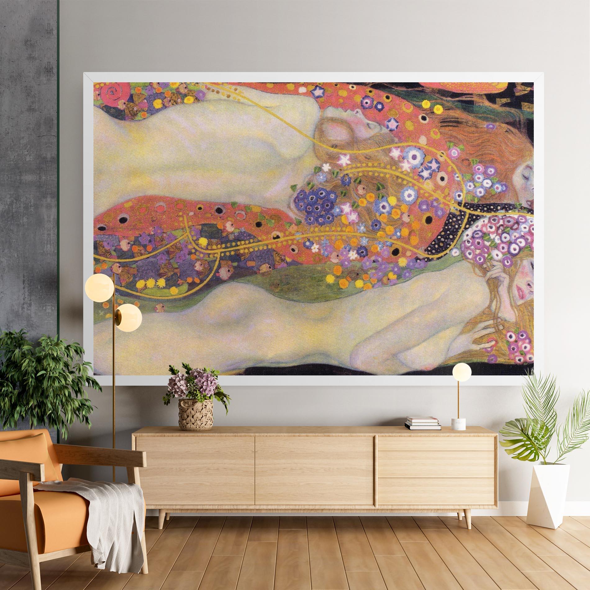 Картина на платно Water Serpents II mockup 9