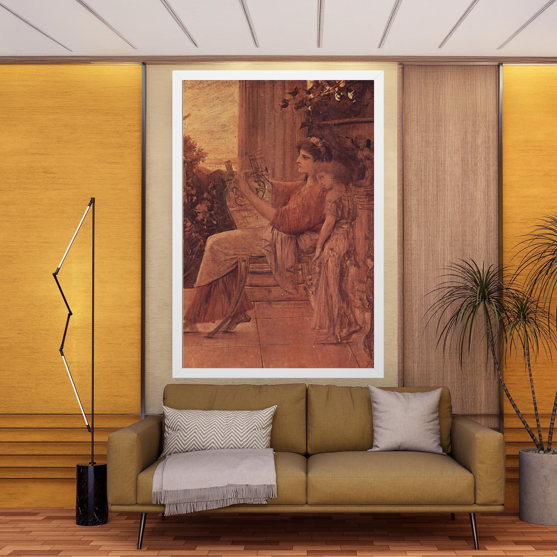 Картина на платно Gustav Klimt Painting mockup 9