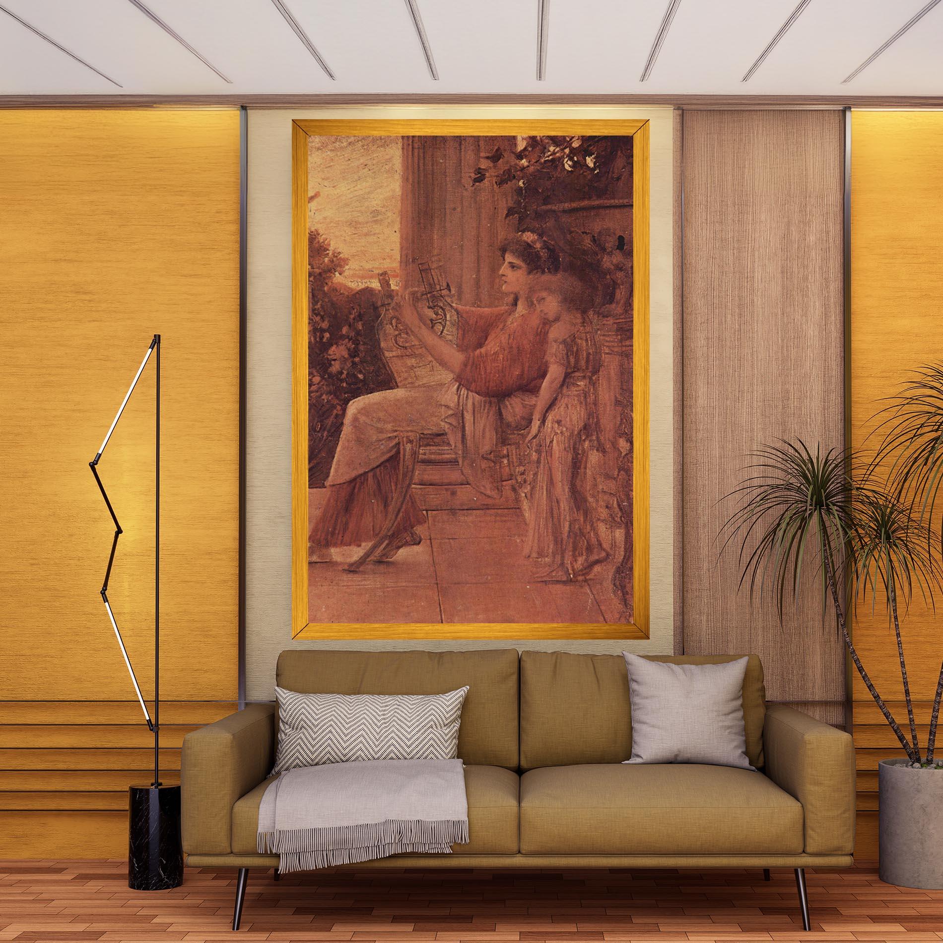 Картина на платно Gustav Klimt Painting mockup 9