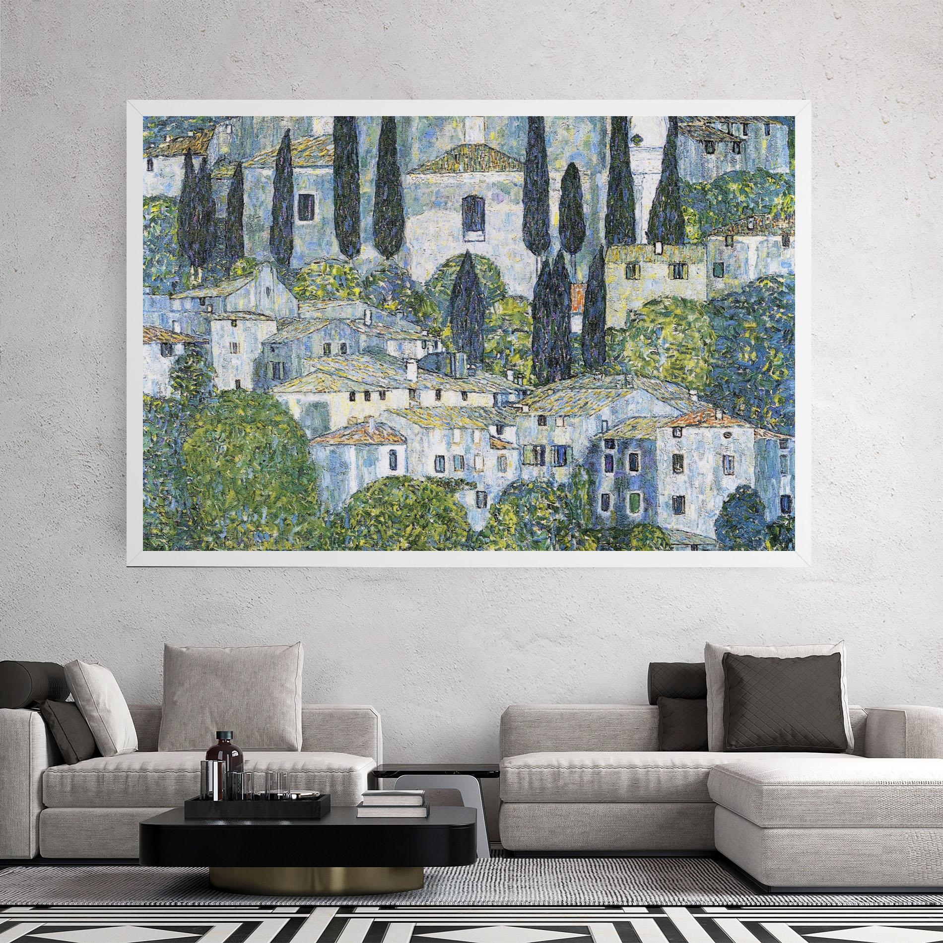 Картина на платно Kirche In Cassone mockup 2