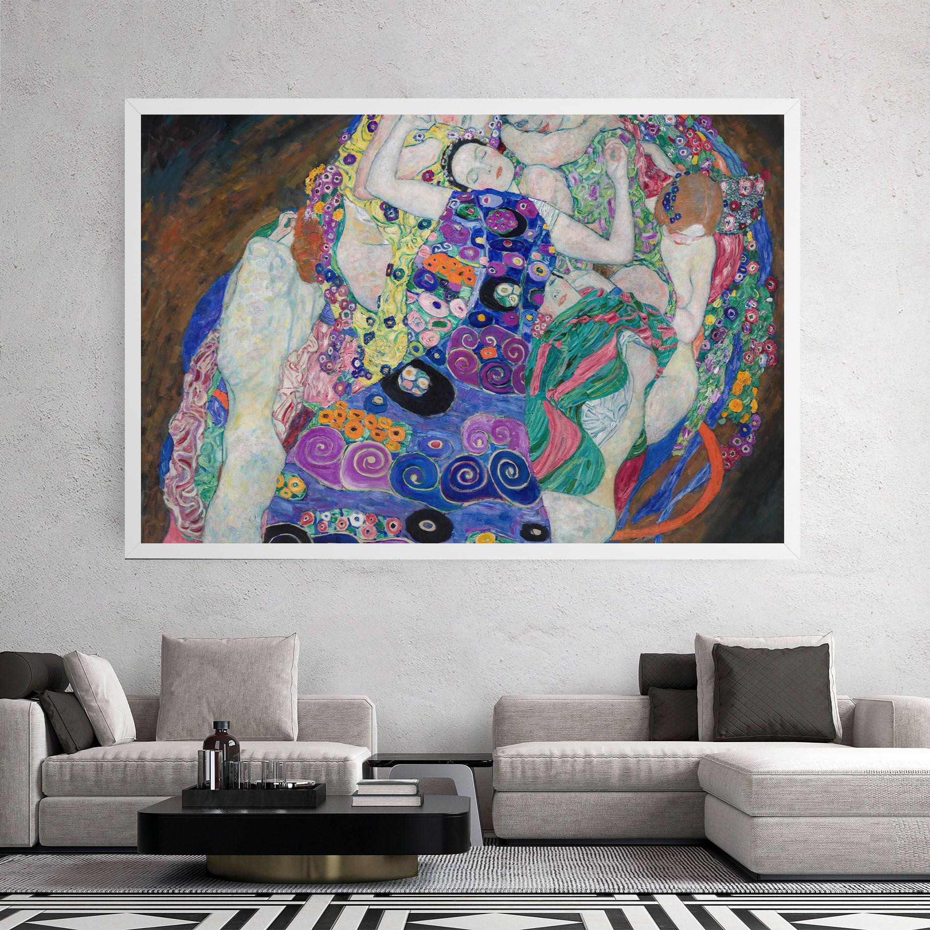 Klimt Die Jungfrau mockup 2