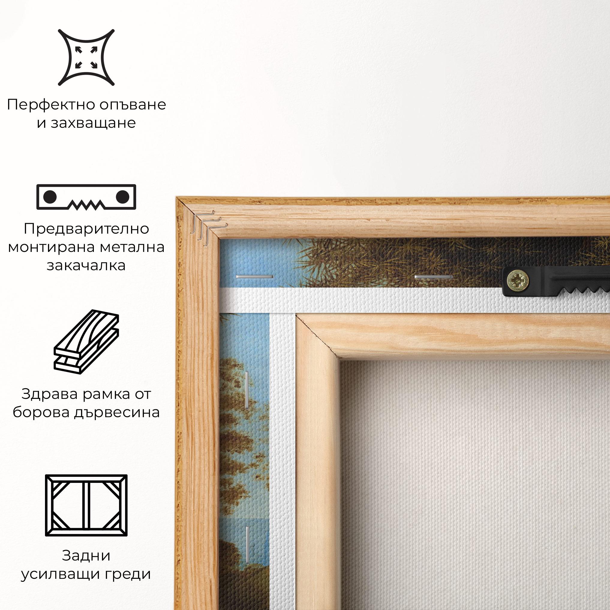 Картина на платно Leonardo Da Vinci Ginevra De Benci mockup 5