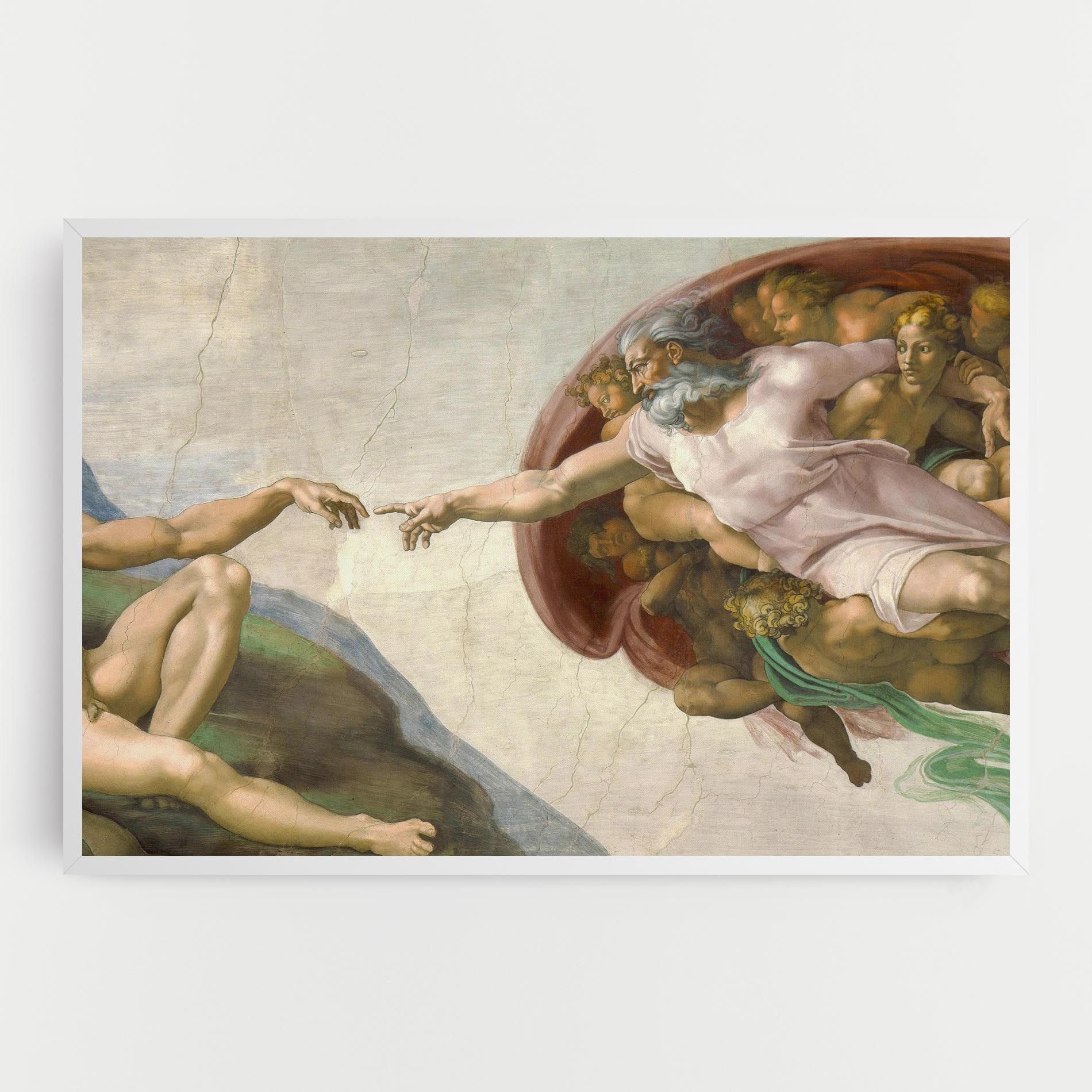 The Creation Of Adam mockup 0