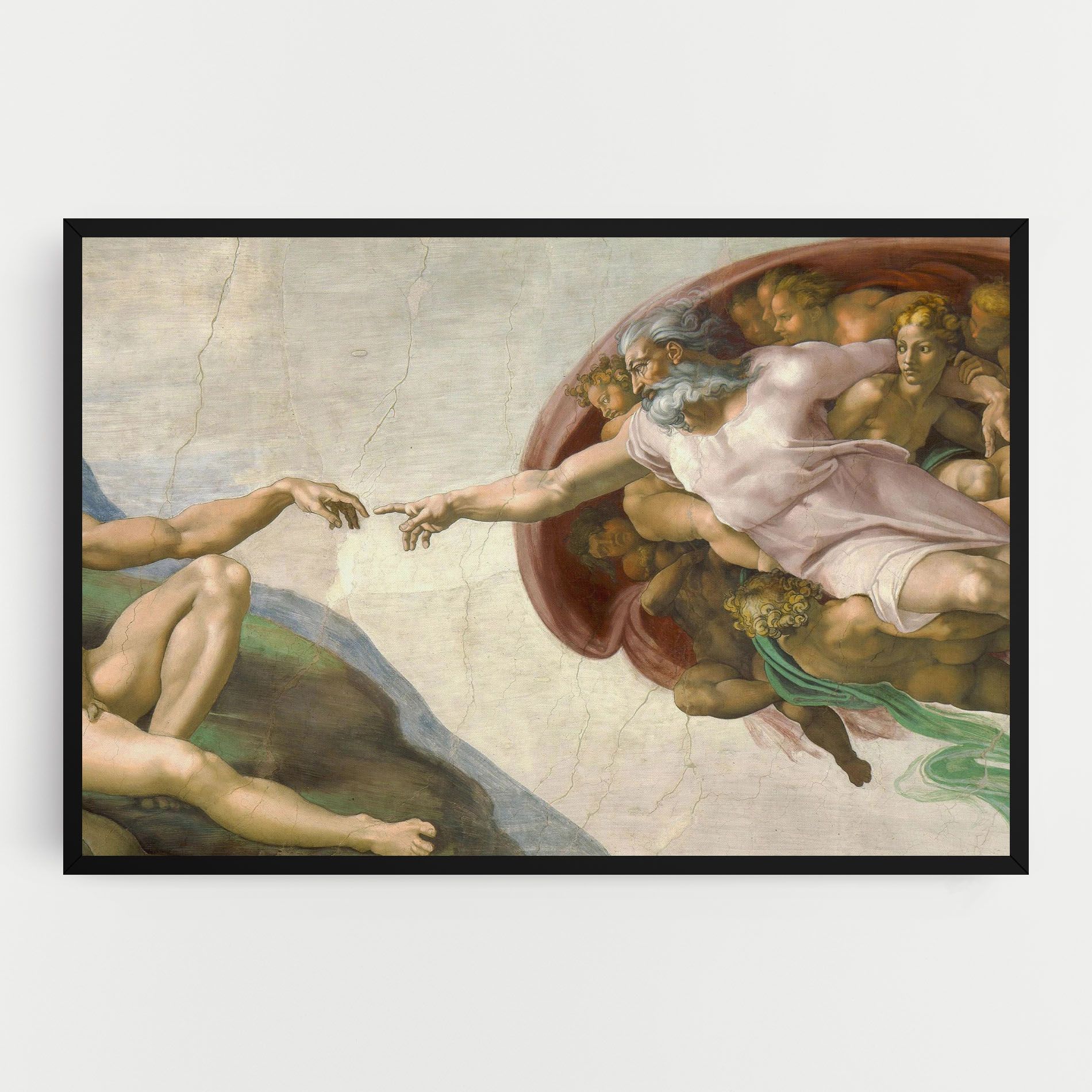 The Creation Of Adam mockup 0