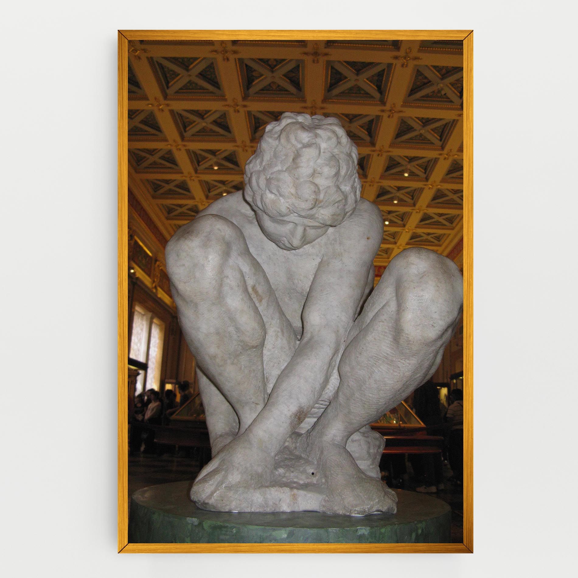 Crouching Boy mockup 0