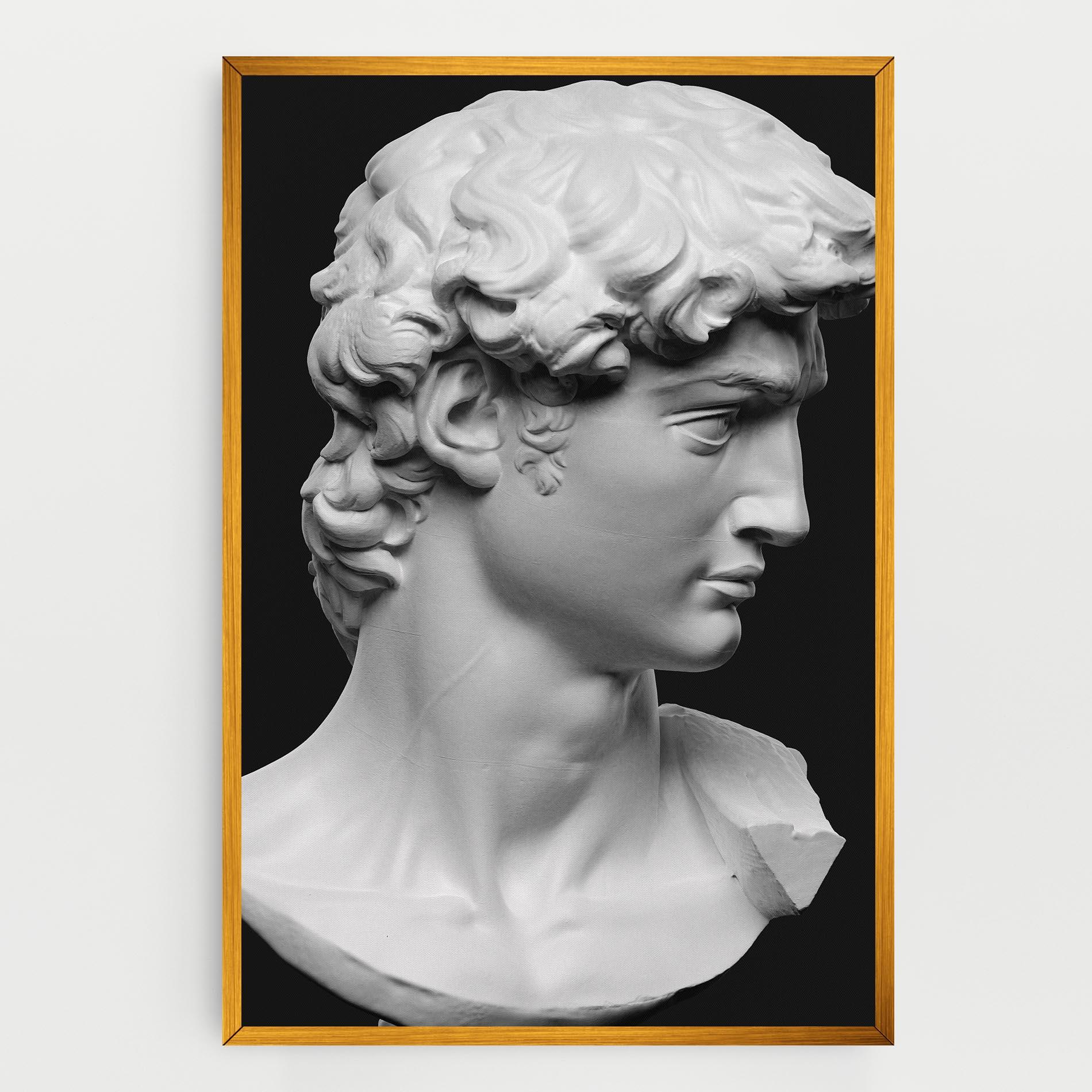 Картина на платно David Head mockup 0