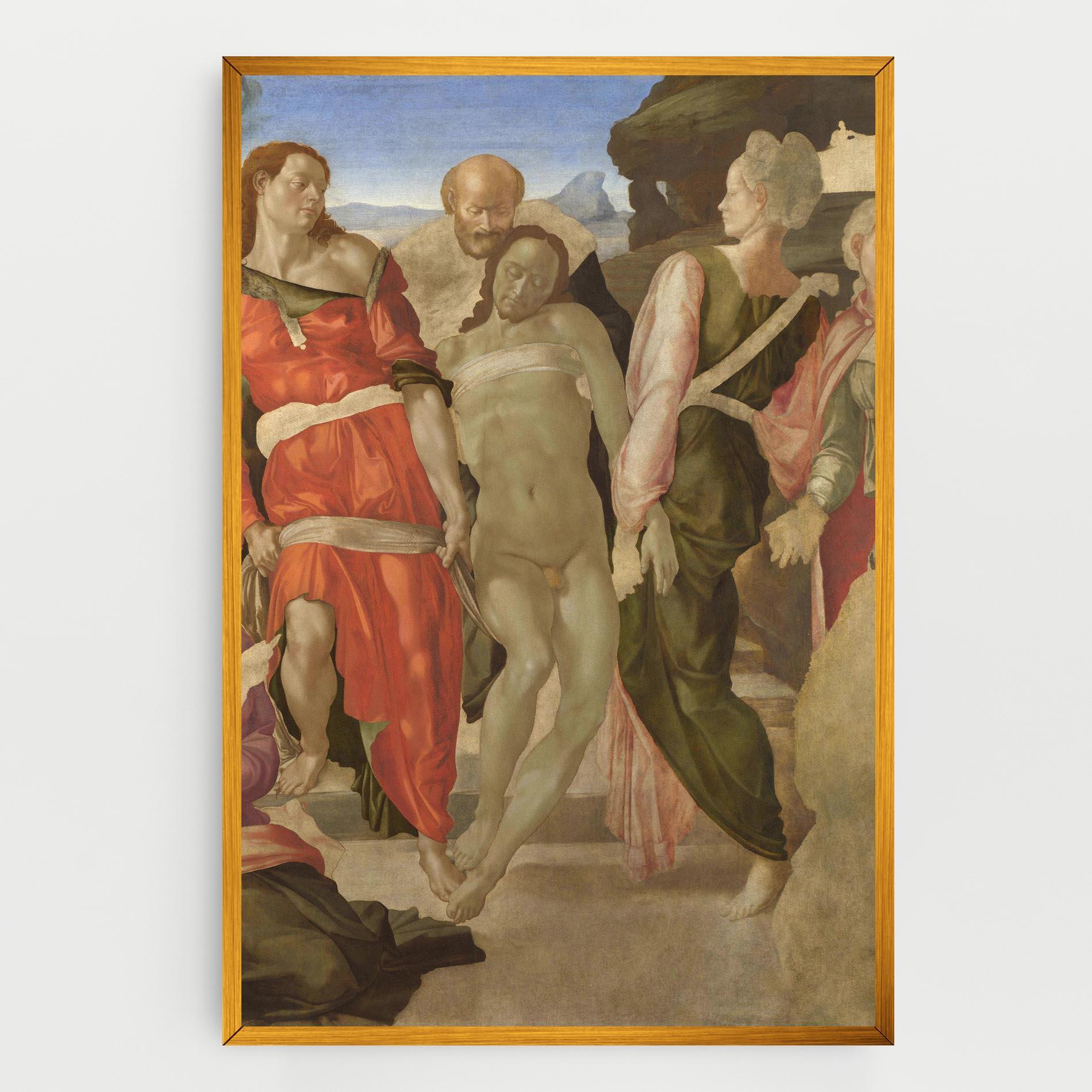 Картина на платно Entombment mockup 0