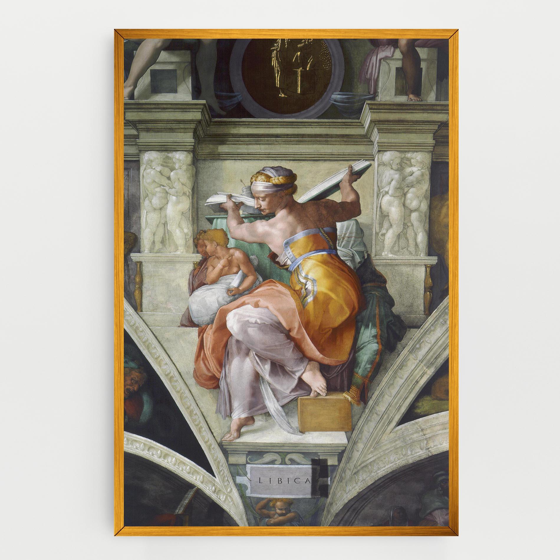 Картина на платно Libyan Sibyles mockup 0