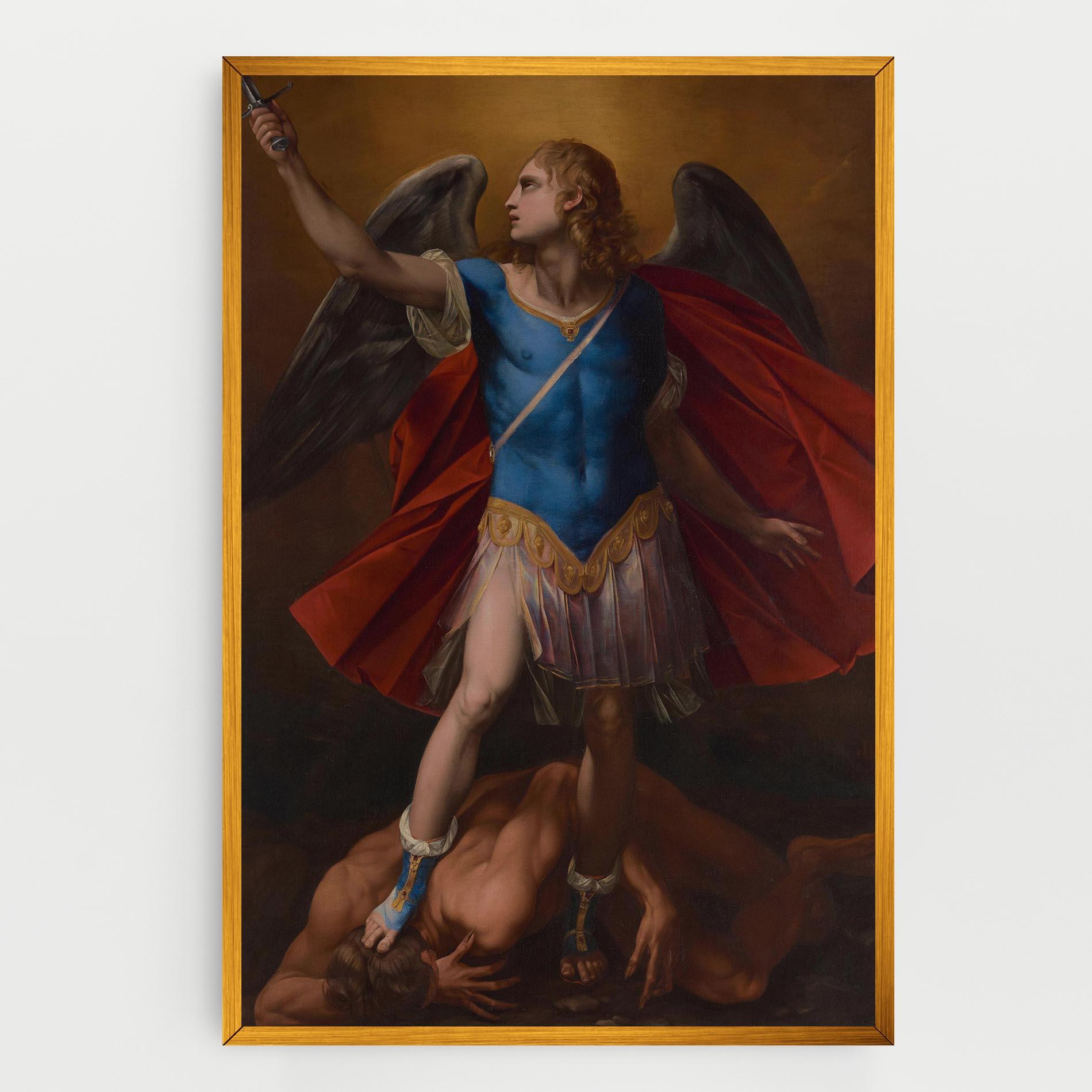 Картина на платно Sword In Upraised mockup 0