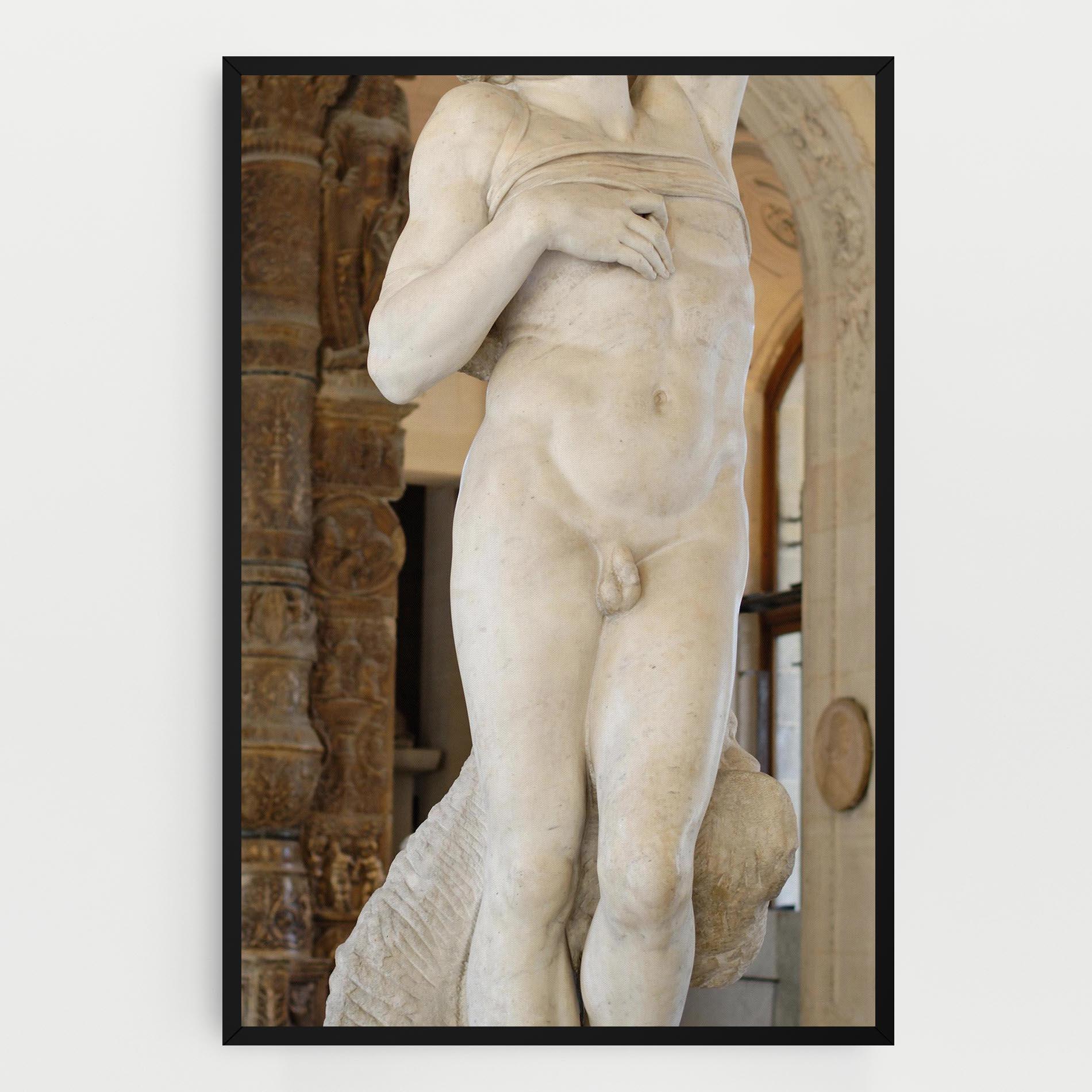 Картина на платно Dying Slave mockup 0